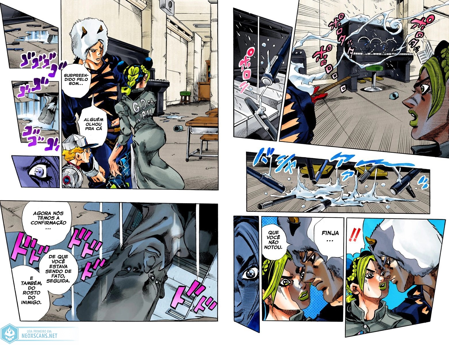 JoJo’s Bizarre Adventure Part 6: Stone Ocean (Colored Edition) Capítulo 40 Página 11