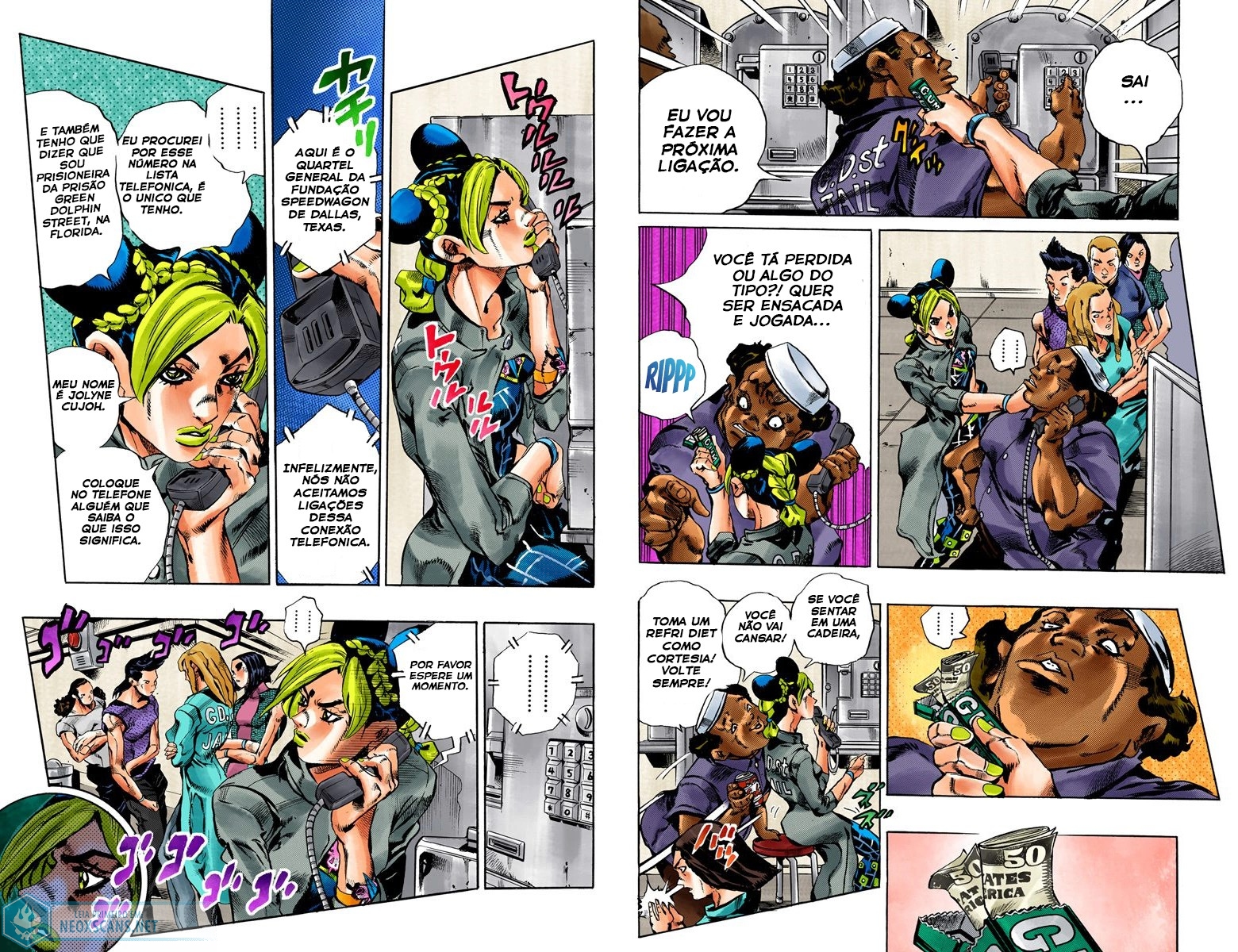 JoJo’s Bizarre Adventure Part 6: Stone Ocean (Colored Edition) Capítulo 40 Página 3