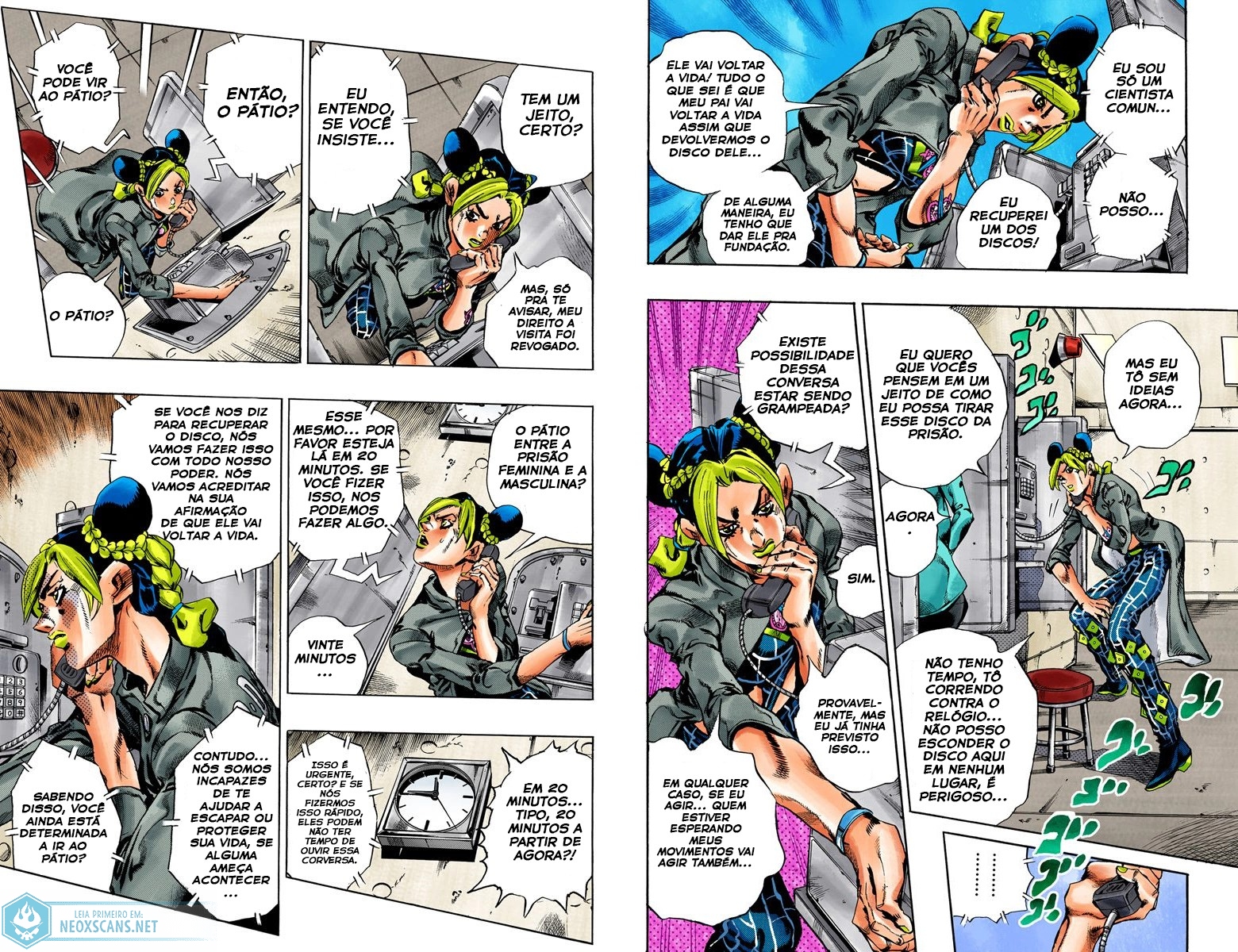 JoJo’s Bizarre Adventure Part 6: Stone Ocean (Colored Edition) Capítulo 40 Página 5