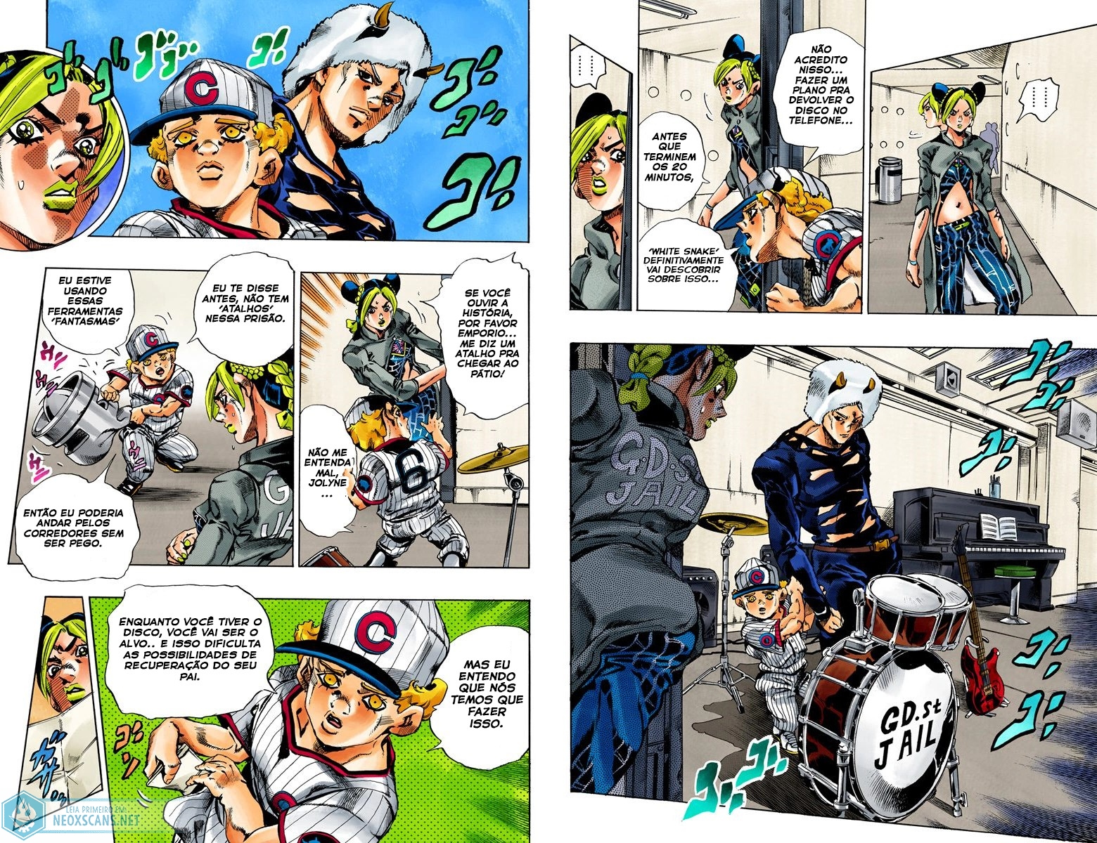 JoJo’s Bizarre Adventure Part 6: Stone Ocean (Colored Edition) Capítulo 40 Página 7