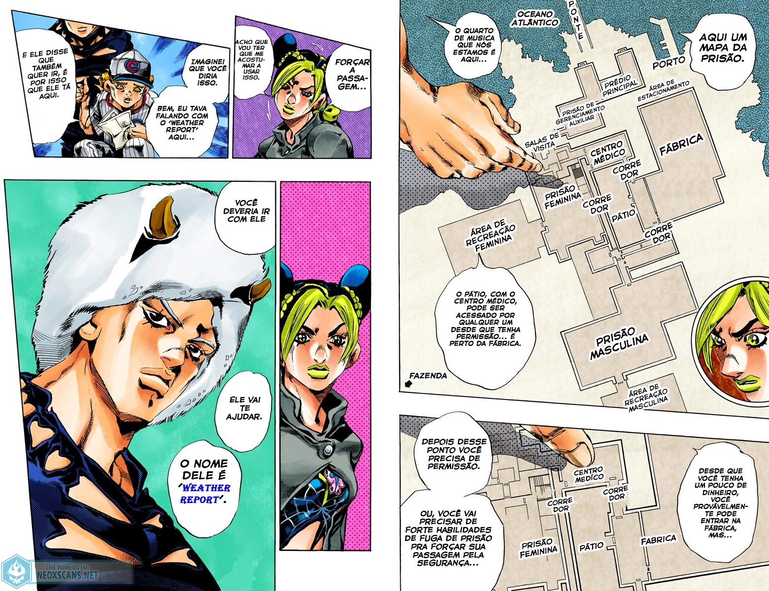 JoJo’s Bizarre Adventure Part 6: Stone Ocean (Colored Edition) Capítulo 40 Página 8