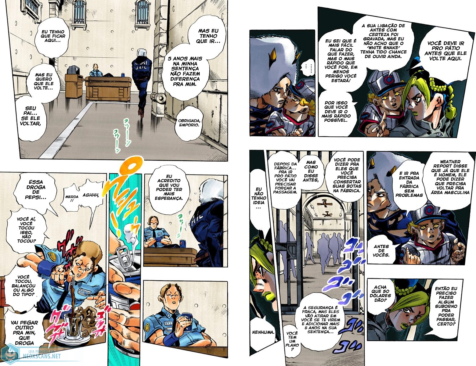 JoJo’s Bizarre Adventure Part 6: Stone Ocean (Colored Edition) Capítulo 41 Página 6