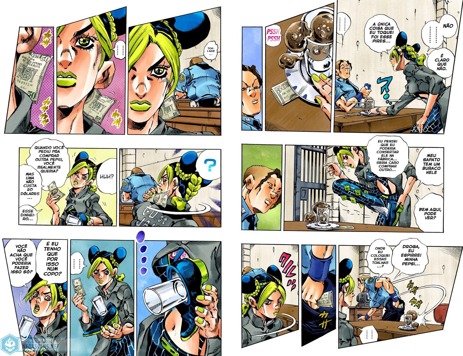 JoJo’s Bizarre Adventure Part 6: Stone Ocean (Colored Edition) Capítulo 41 Página 7