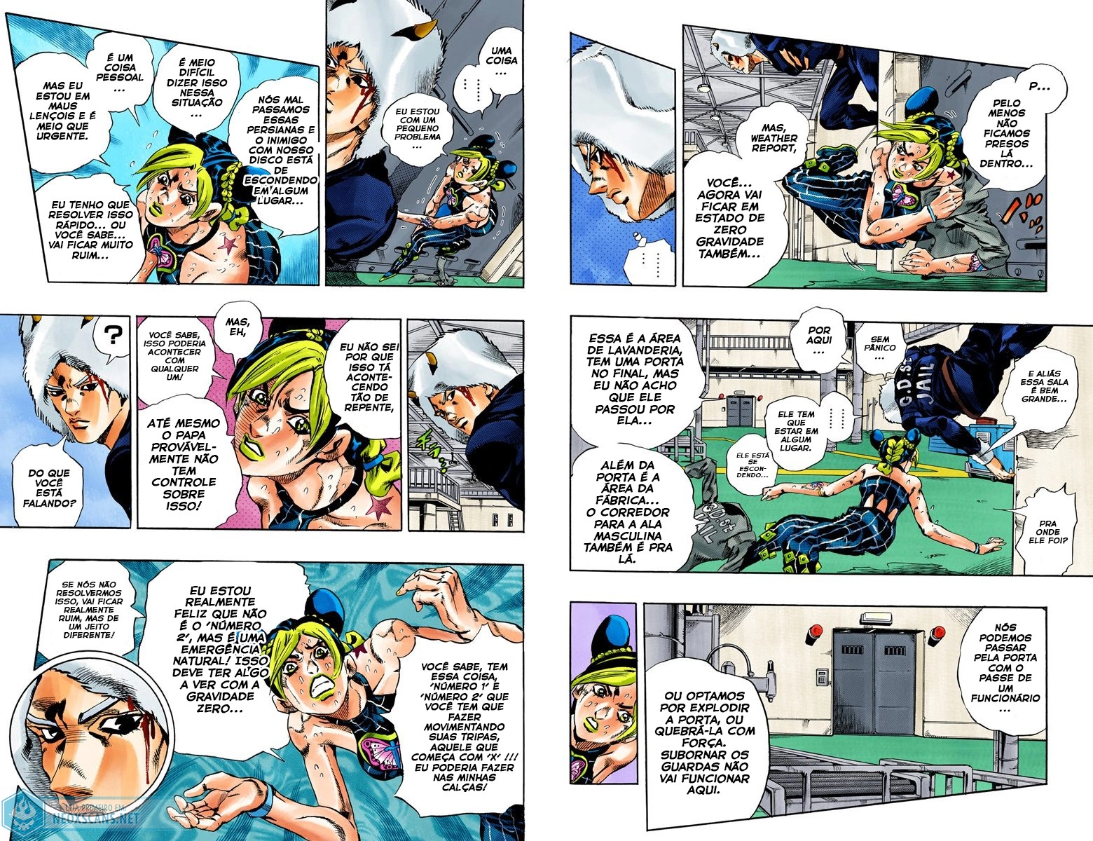 JoJo’s Bizarre Adventure Part 6: Stone Ocean (Colored Edition) Capítulo 43 Página 11