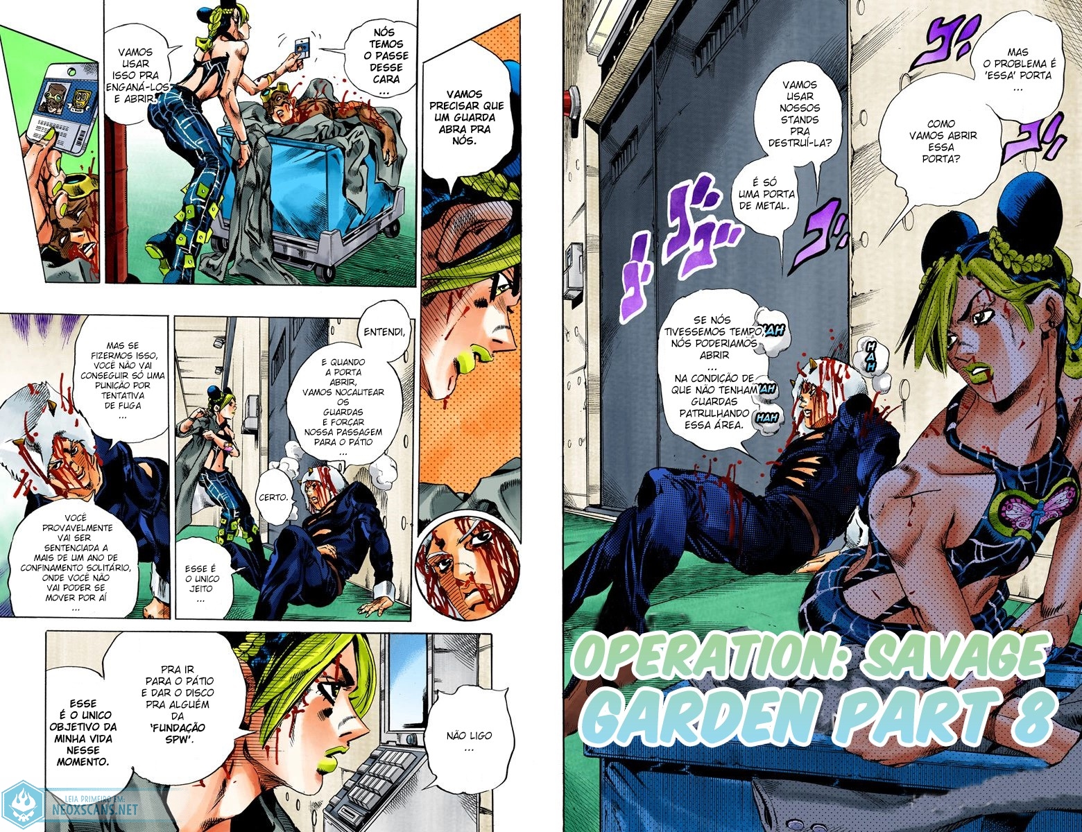 JoJo’s Bizarre Adventure Part 6: Stone Ocean (Colored Edition) Capítulo 47 Página 3