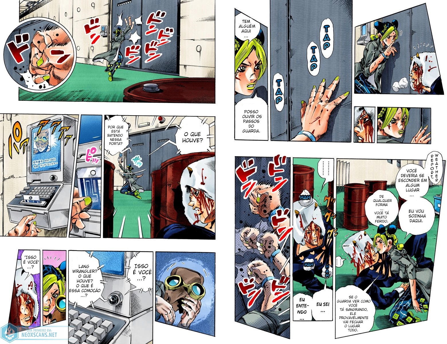 JoJo’s Bizarre Adventure Part 6: Stone Ocean (Colored Edition) Capítulo 47 Página 4