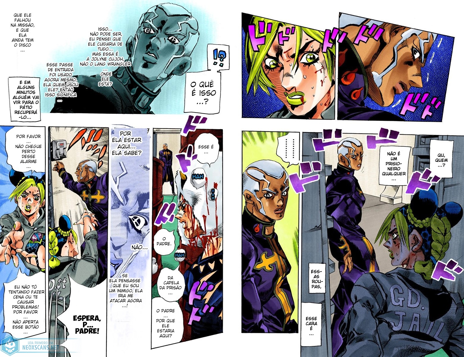 JoJo’s Bizarre Adventure Part 6: Stone Ocean (Colored Edition) Capítulo 47 Página 6