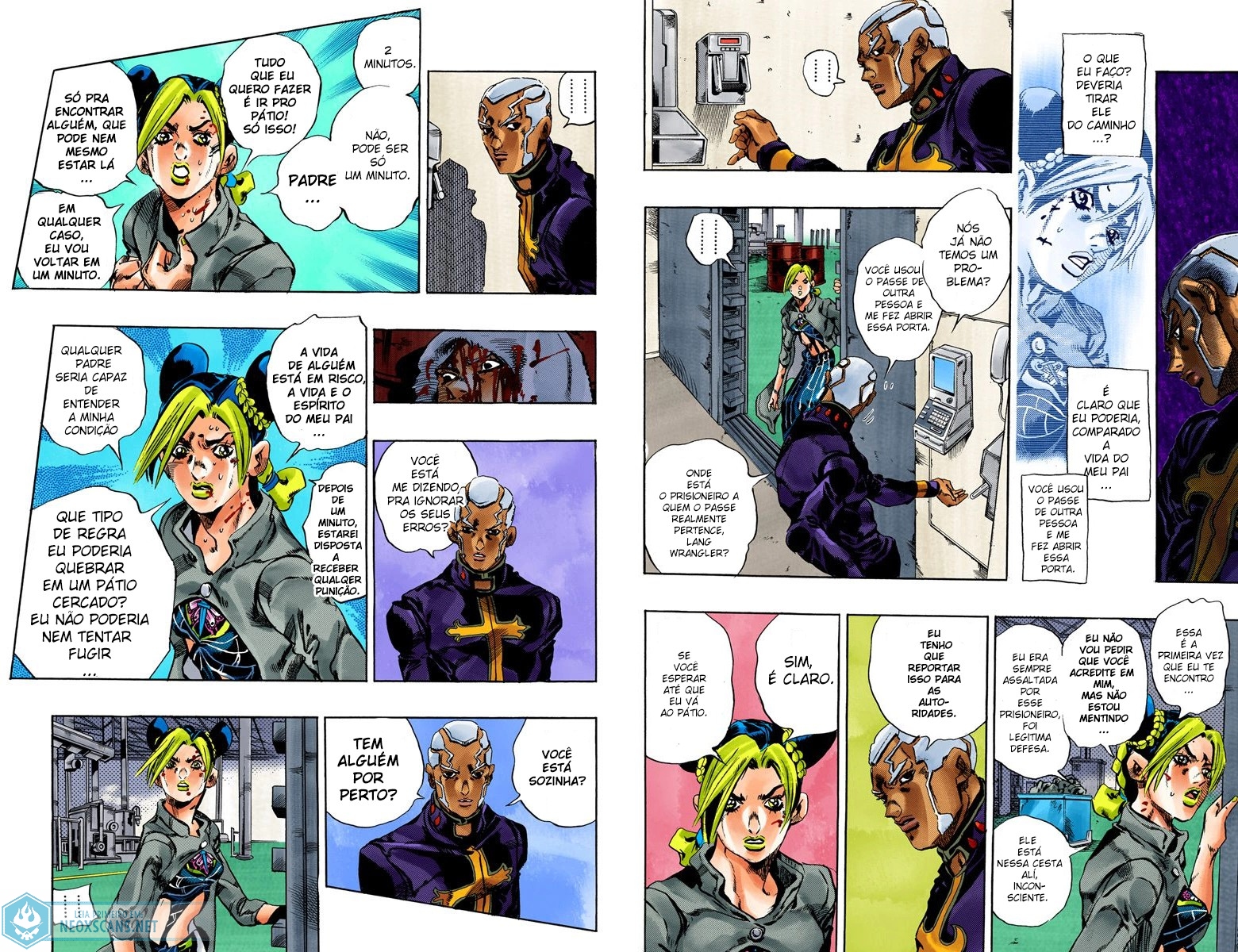 JoJo’s Bizarre Adventure Part 6: Stone Ocean (Colored Edition) Capítulo 47 Página 7