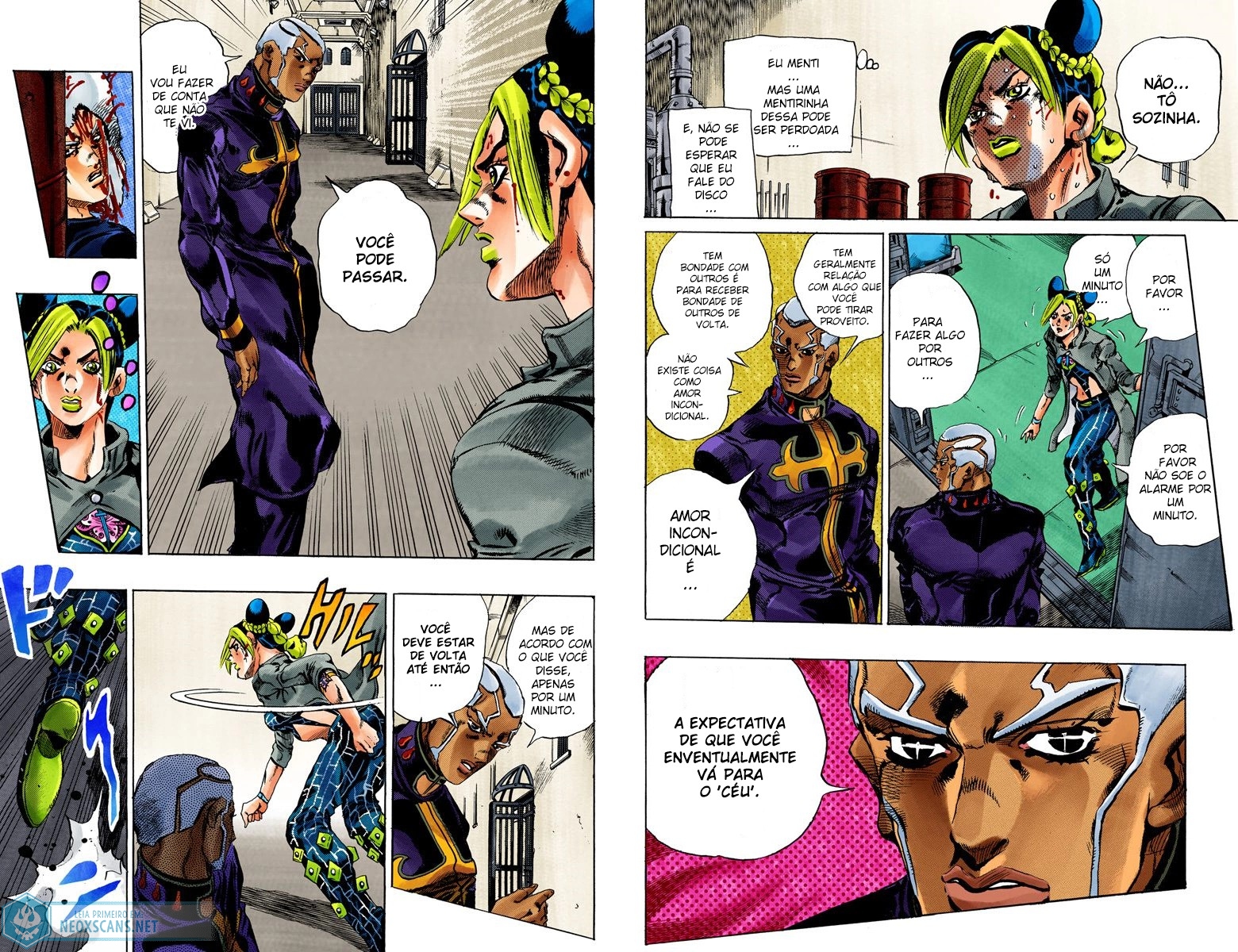 JoJo’s Bizarre Adventure Part 6: Stone Ocean (Colored Edition) Capítulo 47 Página 8