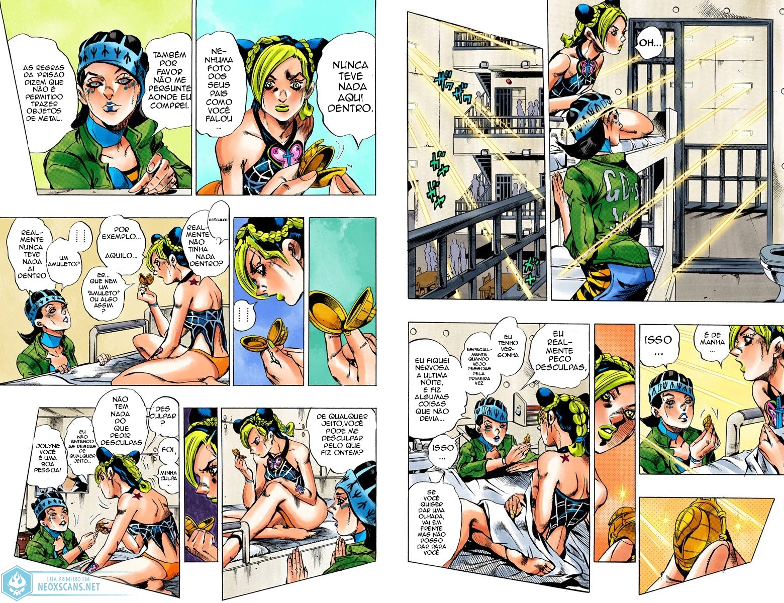 JoJo’s Bizarre Adventure Part 6: Stone Ocean (Colored Edition) Capítulo 5 Página 4