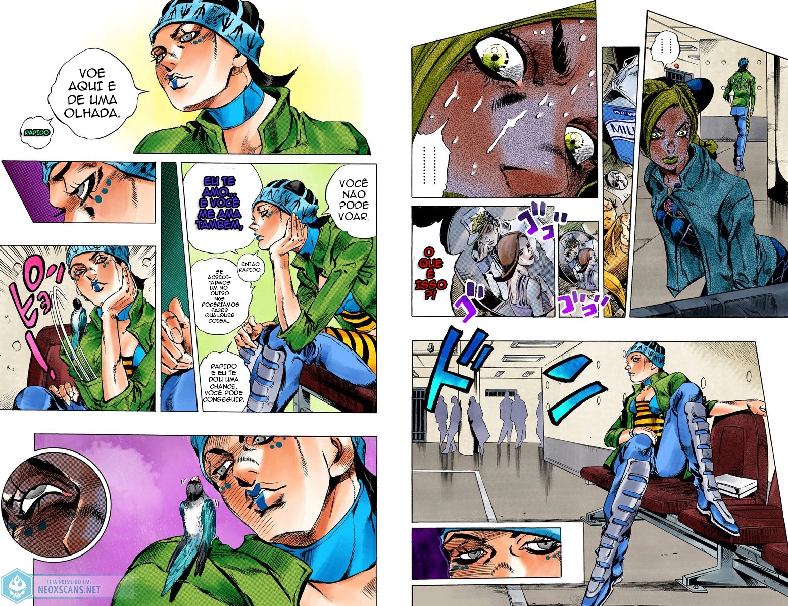 JoJo’s Bizarre Adventure Part 6: Stone Ocean (Colored Edition) Capítulo 5 Página 7