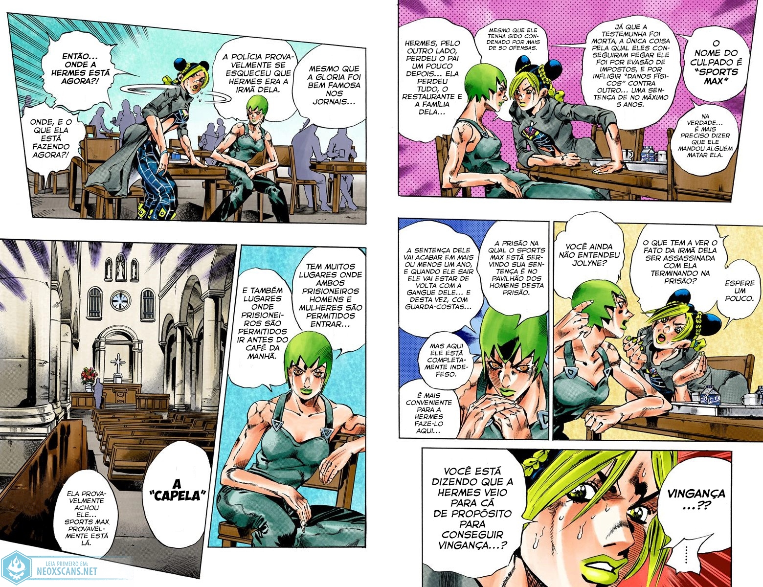 JoJo’s Bizarre Adventure Part 6: Stone Ocean (Colored Edition) Capítulo 51 Página 9