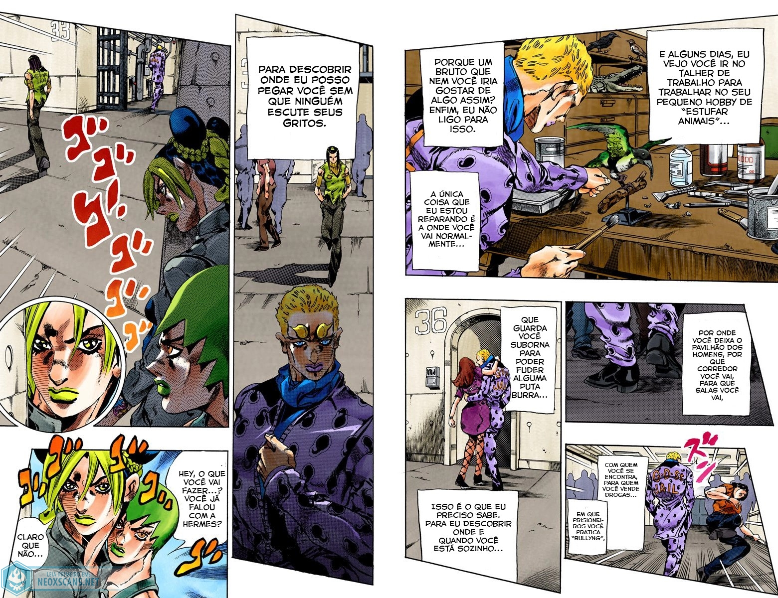 JoJo’s Bizarre Adventure Part 6: Stone Ocean (Colored Edition) Capítulo 52 Página 4