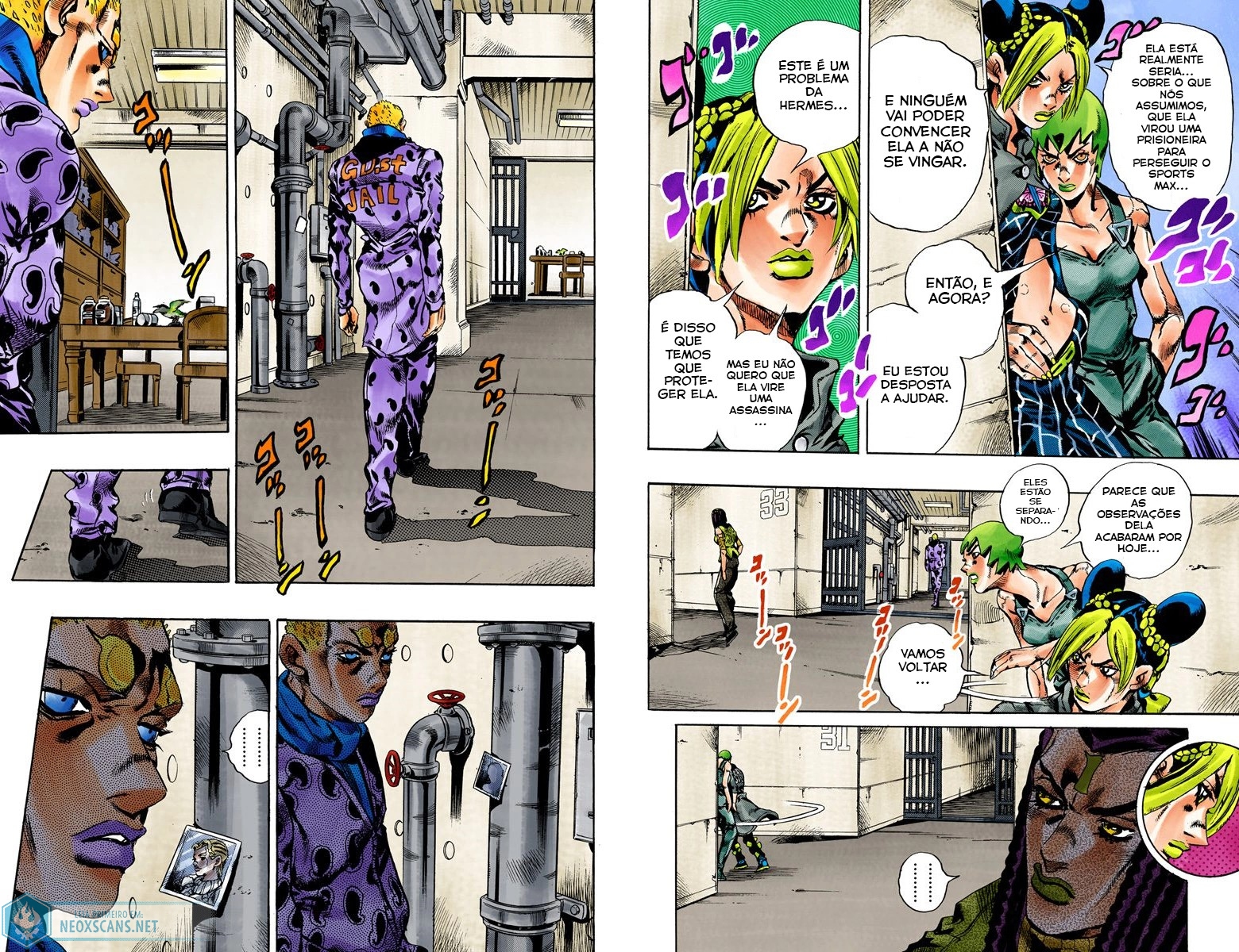 JoJo’s Bizarre Adventure Part 6: Stone Ocean (Colored Edition) Capítulo 52 Página 5