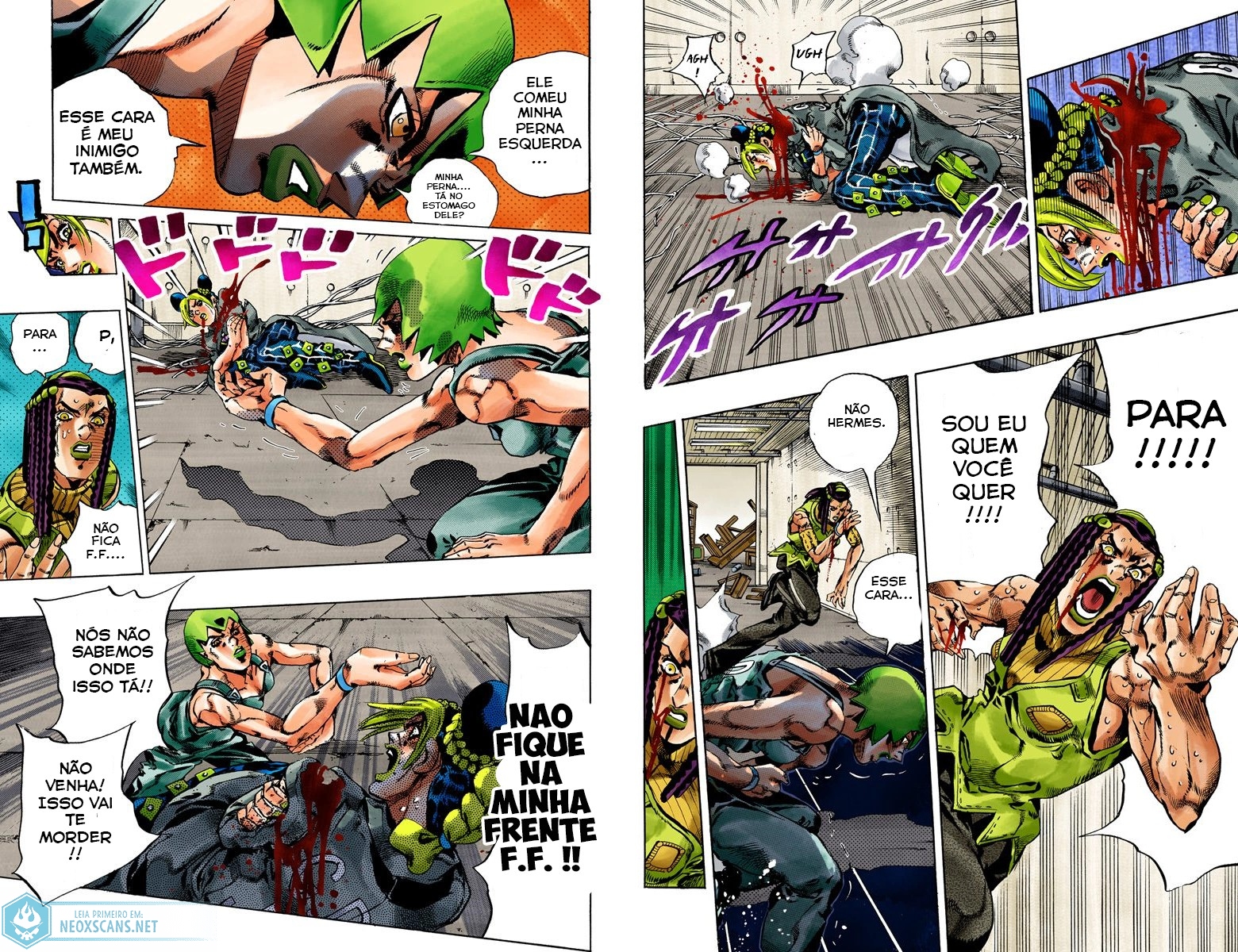 JoJo’s Bizarre Adventure Part 6: Stone Ocean (Colored Edition) Capítulo 54 Página 10