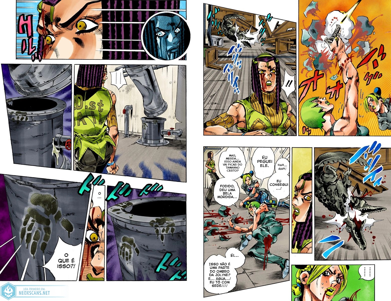 JoJo’s Bizarre Adventure Part 6: Stone Ocean (Colored Edition) Capítulo 54 Página 12
