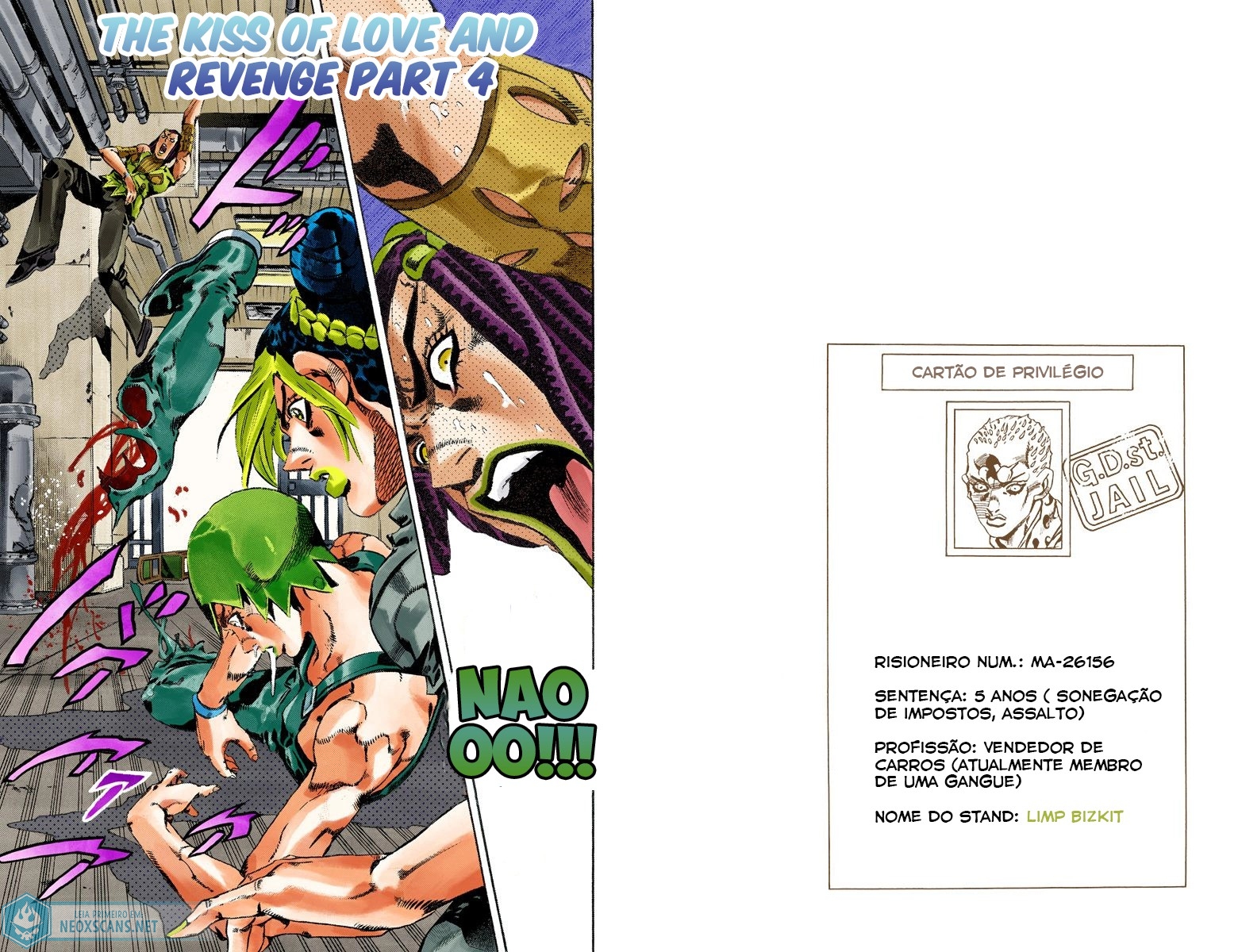 JoJo’s Bizarre Adventure Part 6: Stone Ocean (Colored Edition) Capítulo 54 Página 2