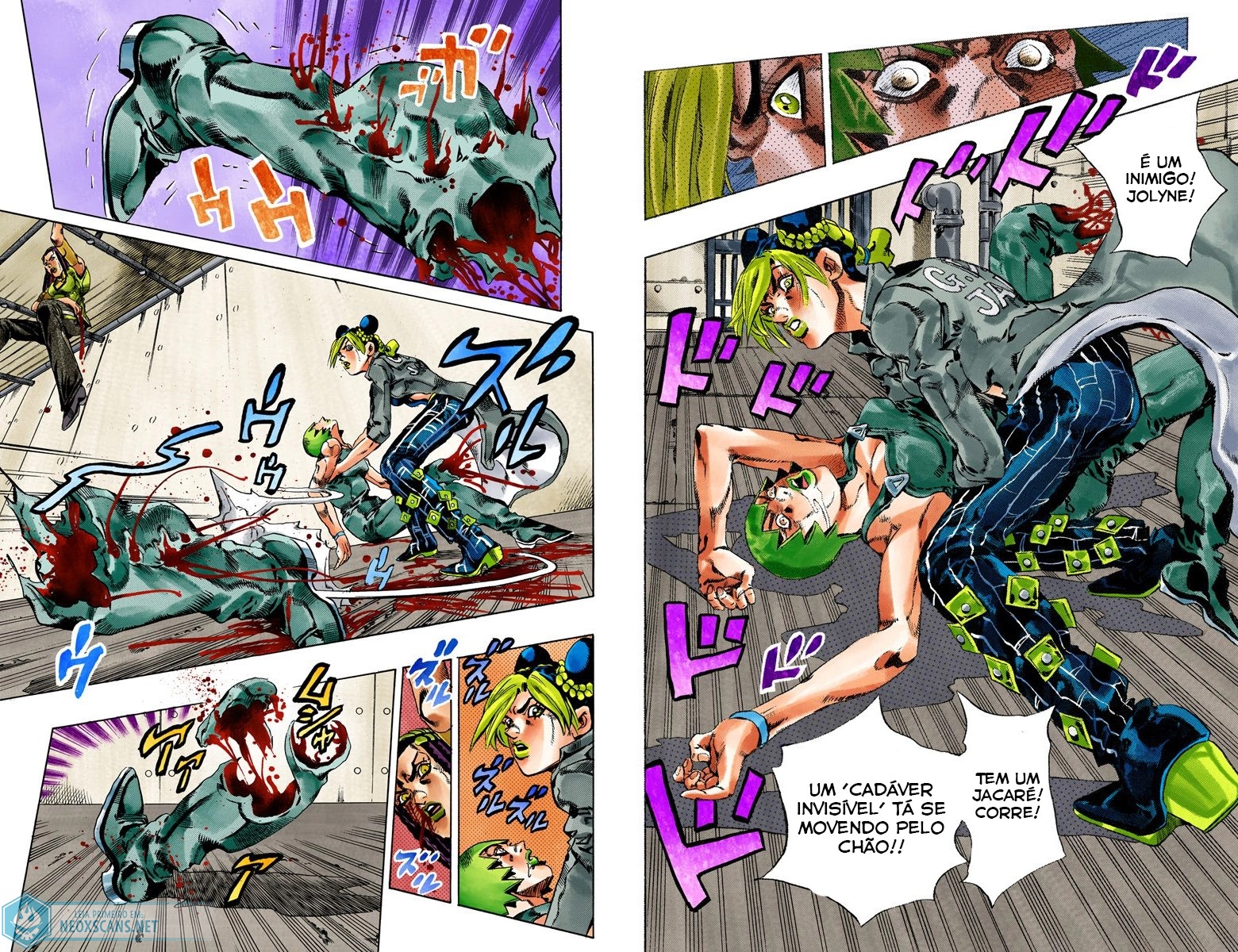JoJo’s Bizarre Adventure Part 6: Stone Ocean (Colored Edition) Capítulo 54 Página 4