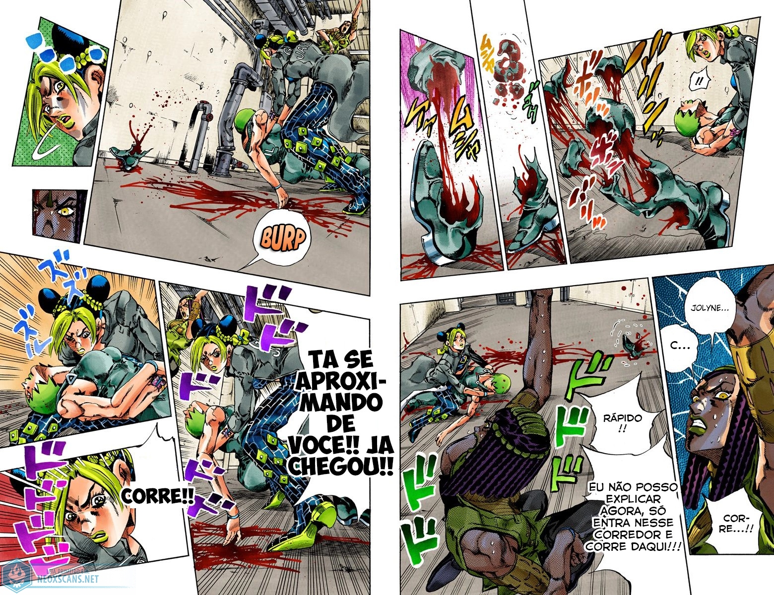 JoJo’s Bizarre Adventure Part 6: Stone Ocean (Colored Edition) Capítulo 54 Página 5