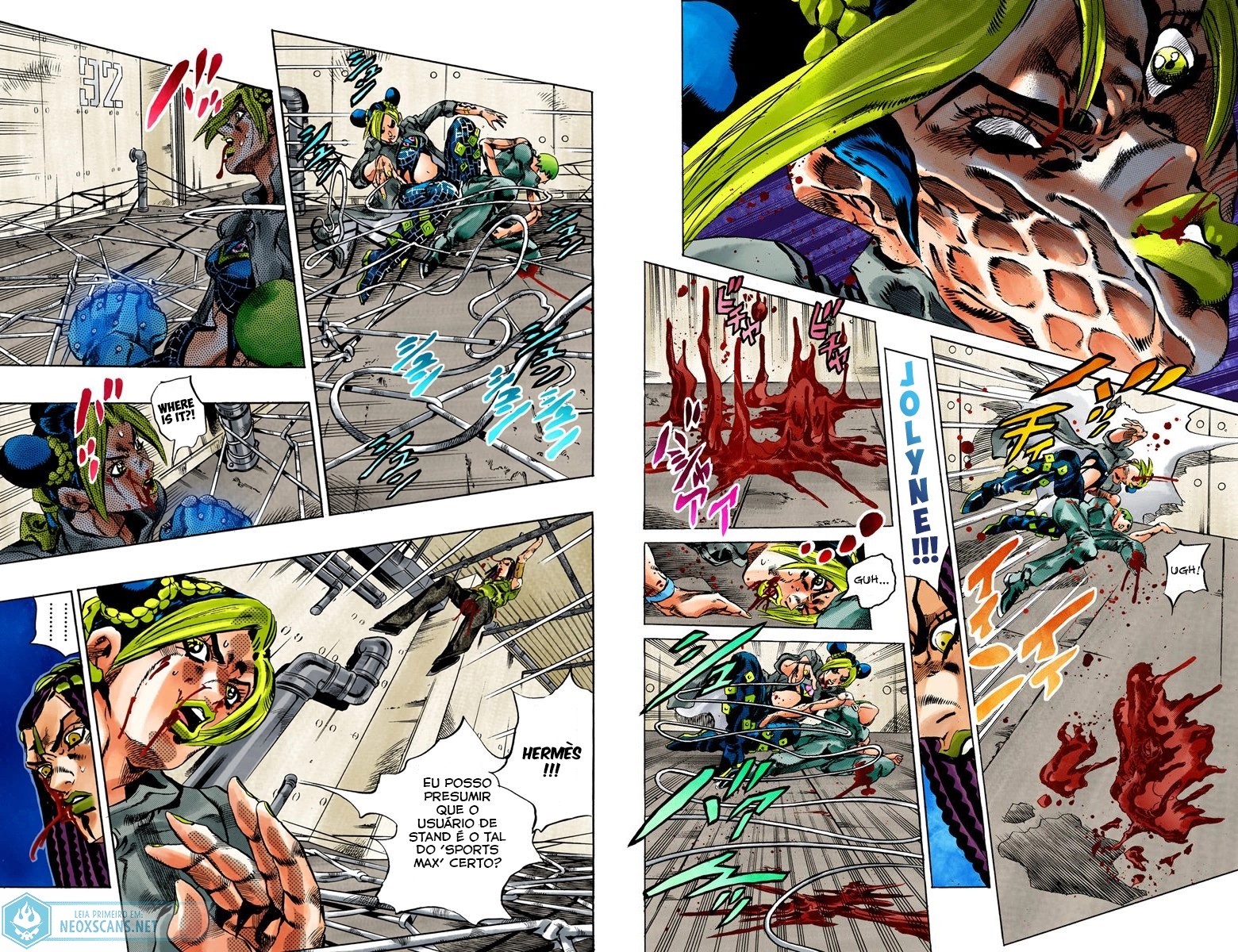 JoJo’s Bizarre Adventure Part 6: Stone Ocean (Colored Edition) Capítulo 54 Página 7