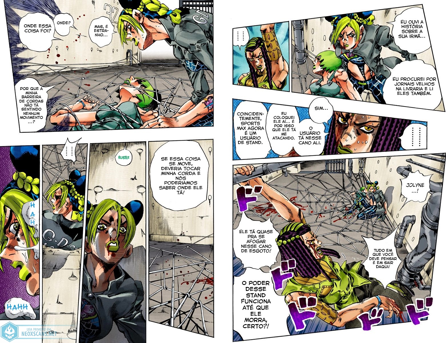 JoJo’s Bizarre Adventure Part 6: Stone Ocean (Colored Edition) Capítulo 54 Página 8