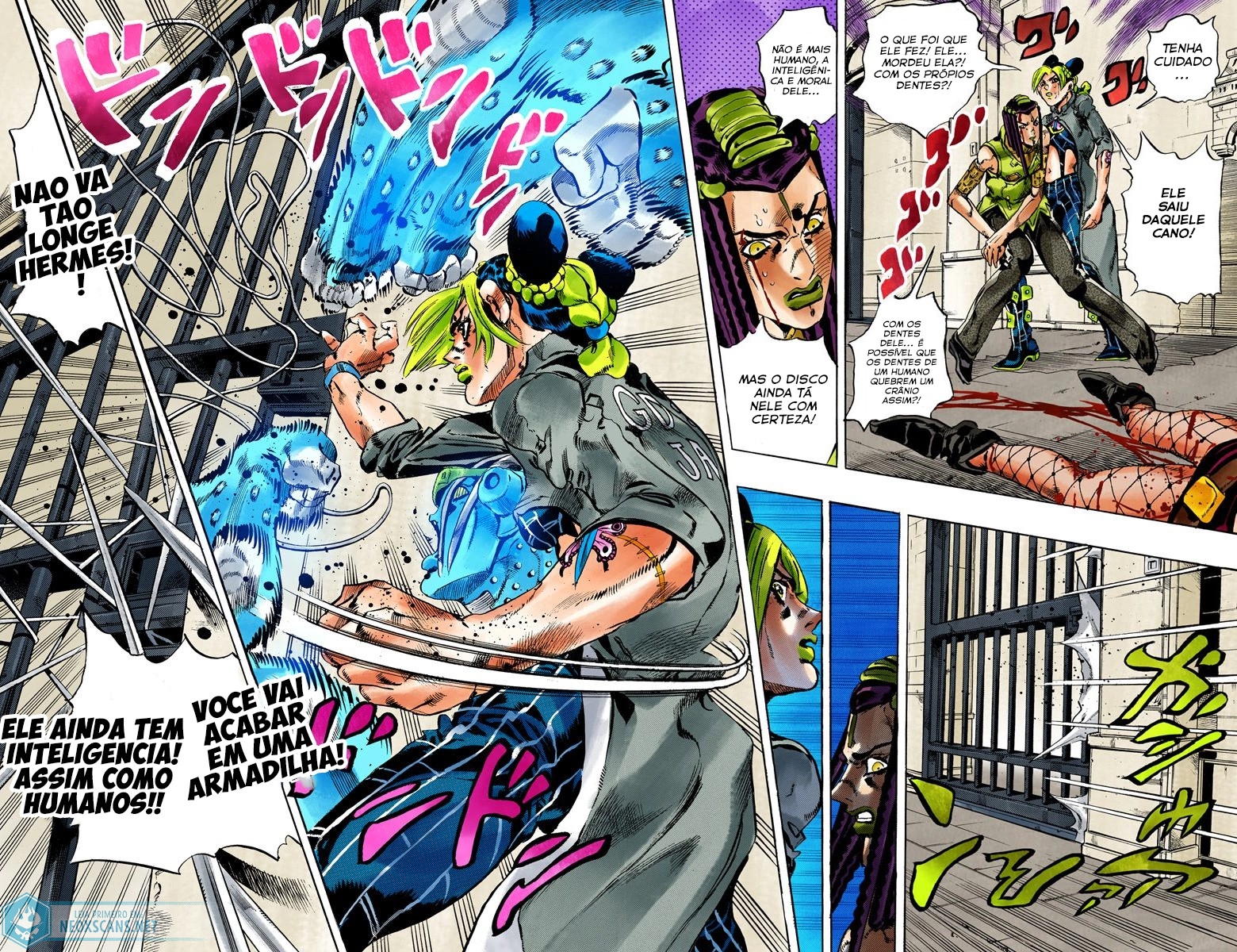 JoJo’s Bizarre Adventure Part 6: Stone Ocean (Colored Edition) Capítulo 55 Página 11