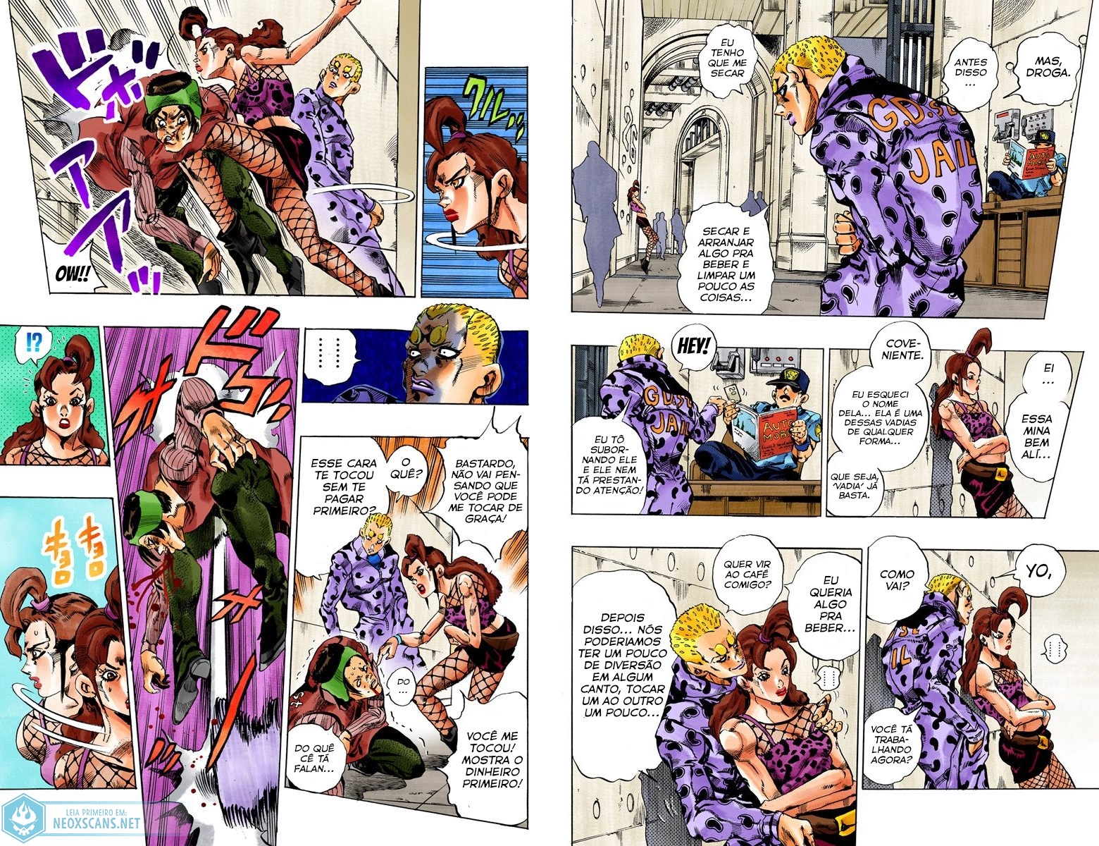 JoJo’s Bizarre Adventure Part 6: Stone Ocean (Colored Edition) Capítulo 55 Página 4