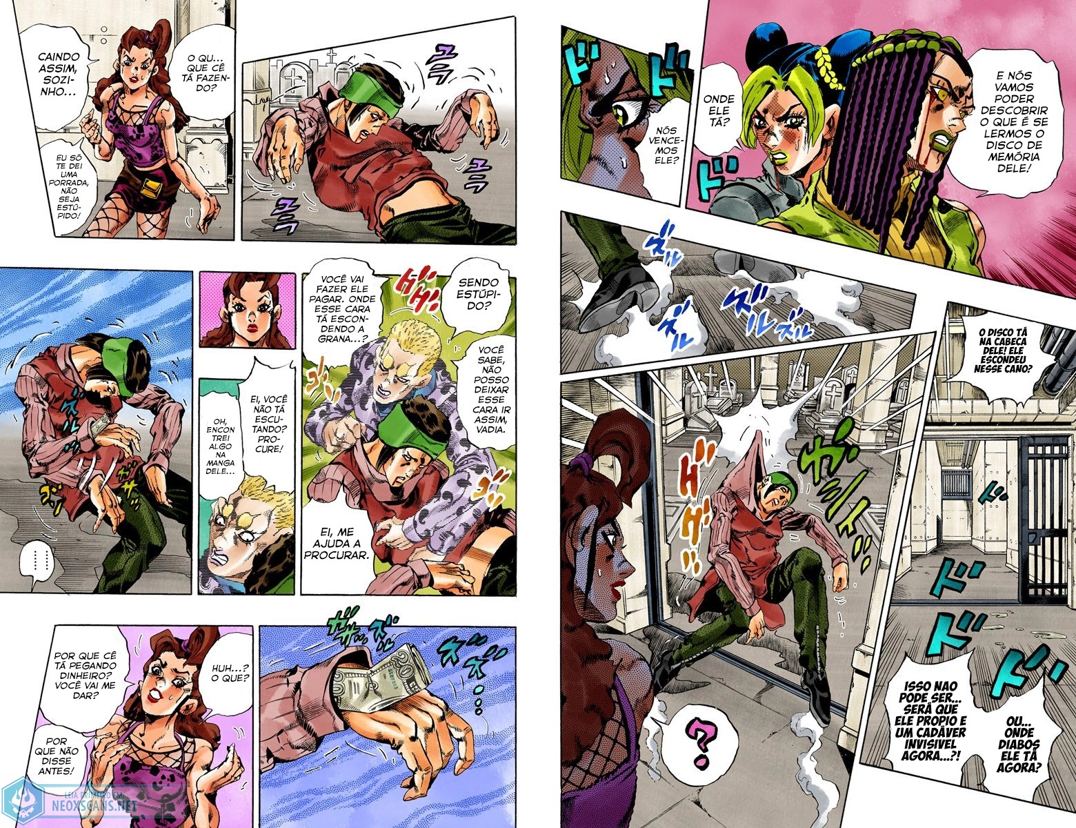 JoJo’s Bizarre Adventure Part 6: Stone Ocean (Colored Edition) Capítulo 55 Página 6