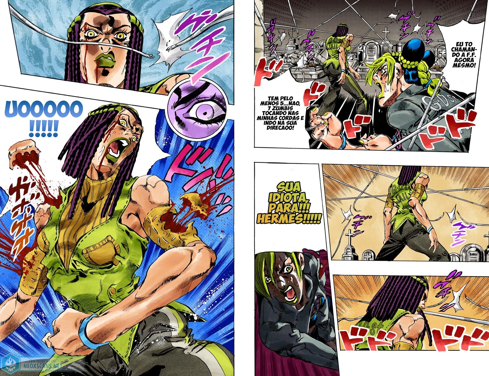 JoJo’s Bizarre Adventure Part 6: Stone Ocean (Colored Edition) Capítulo 56 Página 11
