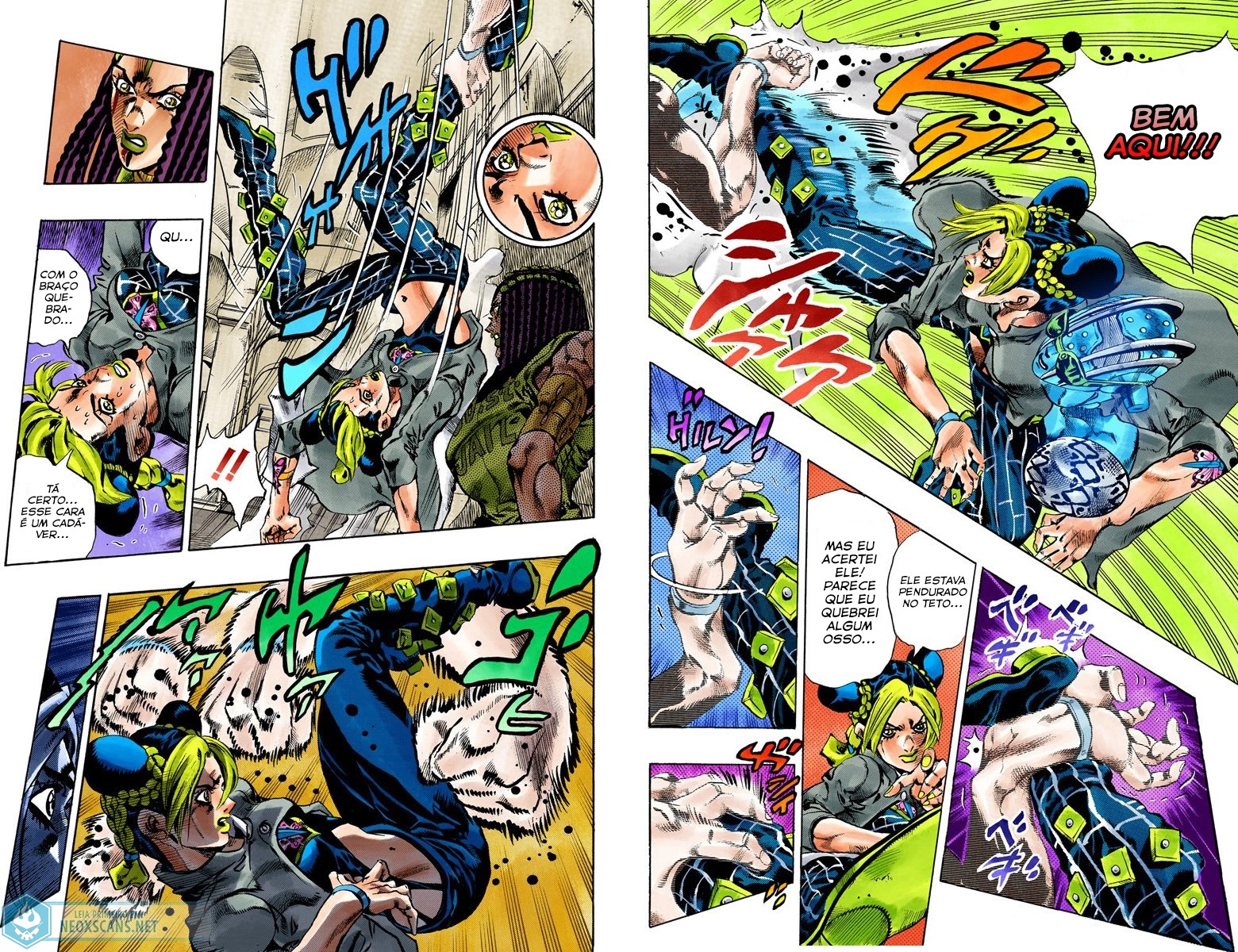 JoJo’s Bizarre Adventure Part 6: Stone Ocean (Colored Edition) Capítulo 56 Página 4