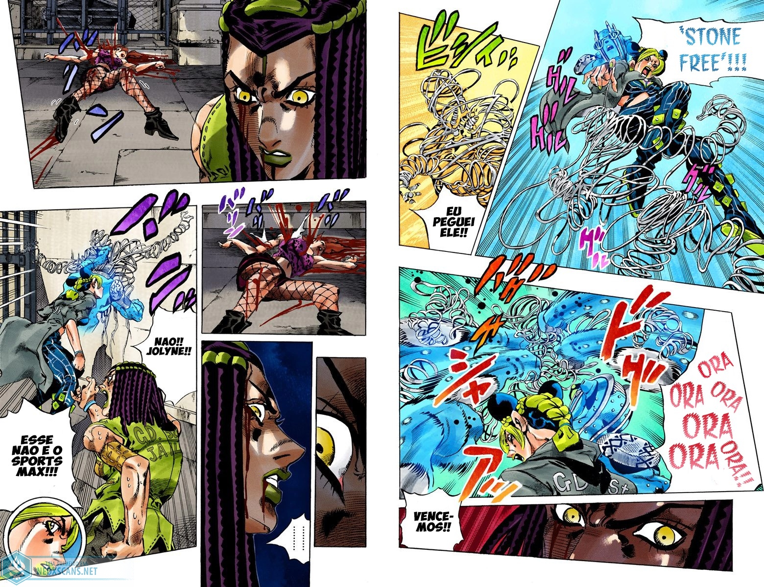 JoJo’s Bizarre Adventure Part 6: Stone Ocean (Colored Edition) Capítulo 56 Página 5