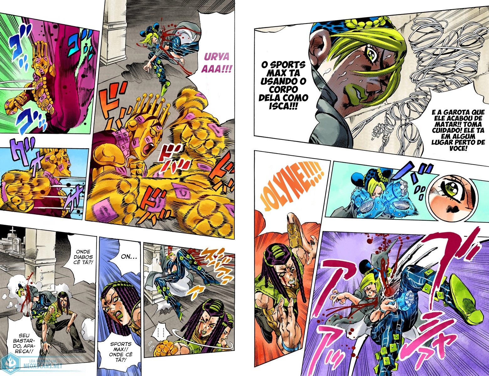 JoJo’s Bizarre Adventure Part 6: Stone Ocean (Colored Edition) Capítulo 56 Página 6