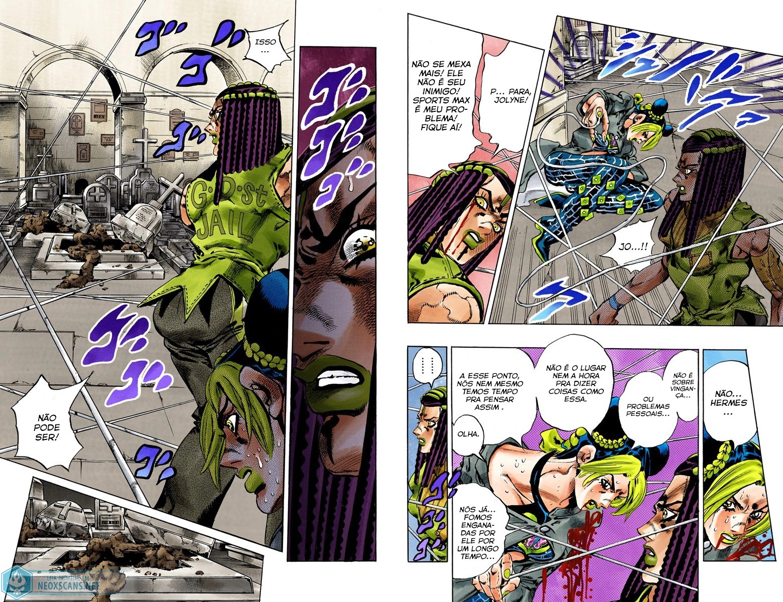 JoJo’s Bizarre Adventure Part 6: Stone Ocean (Colored Edition) Capítulo 56 Página 7