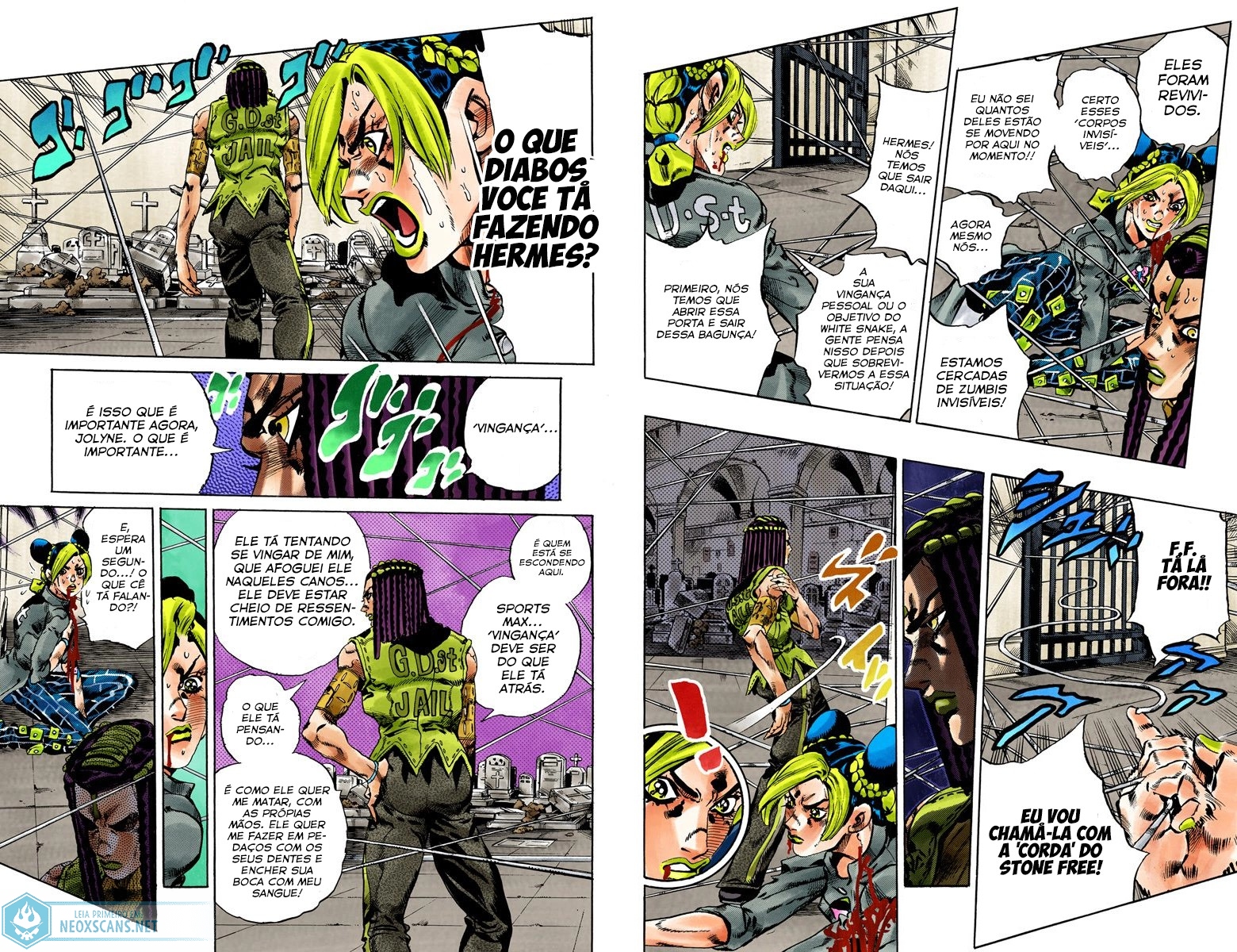 JoJo’s Bizarre Adventure Part 6: Stone Ocean (Colored Edition) Capítulo 56 Página 9