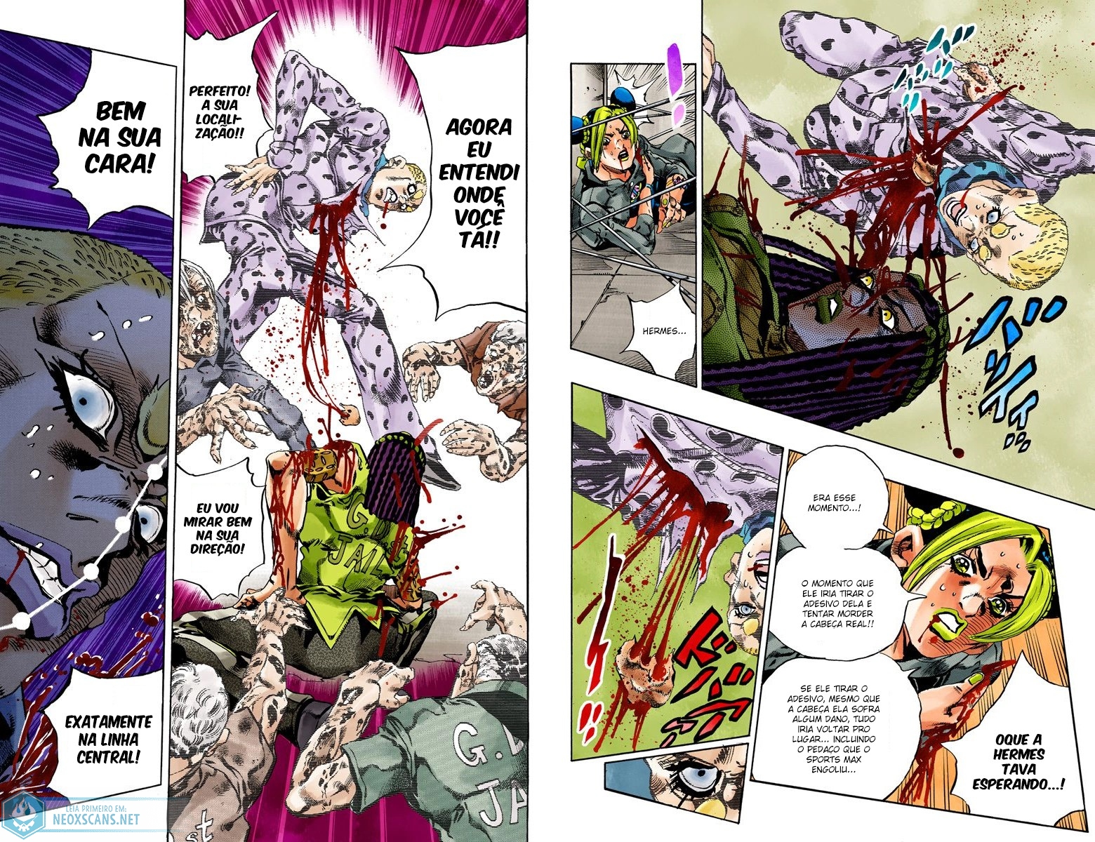 JoJo’s Bizarre Adventure Part 6: Stone Ocean (Colored Edition) Capítulo 57 Página 11