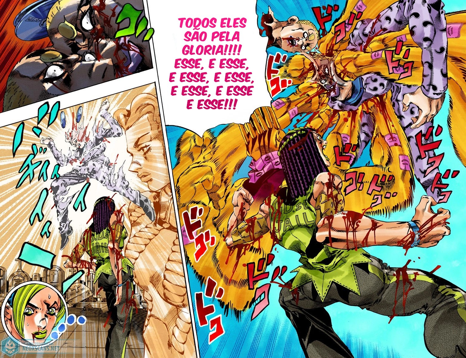 JoJo’s Bizarre Adventure Part 6: Stone Ocean (Colored Edition) Capítulo 57 Página 14