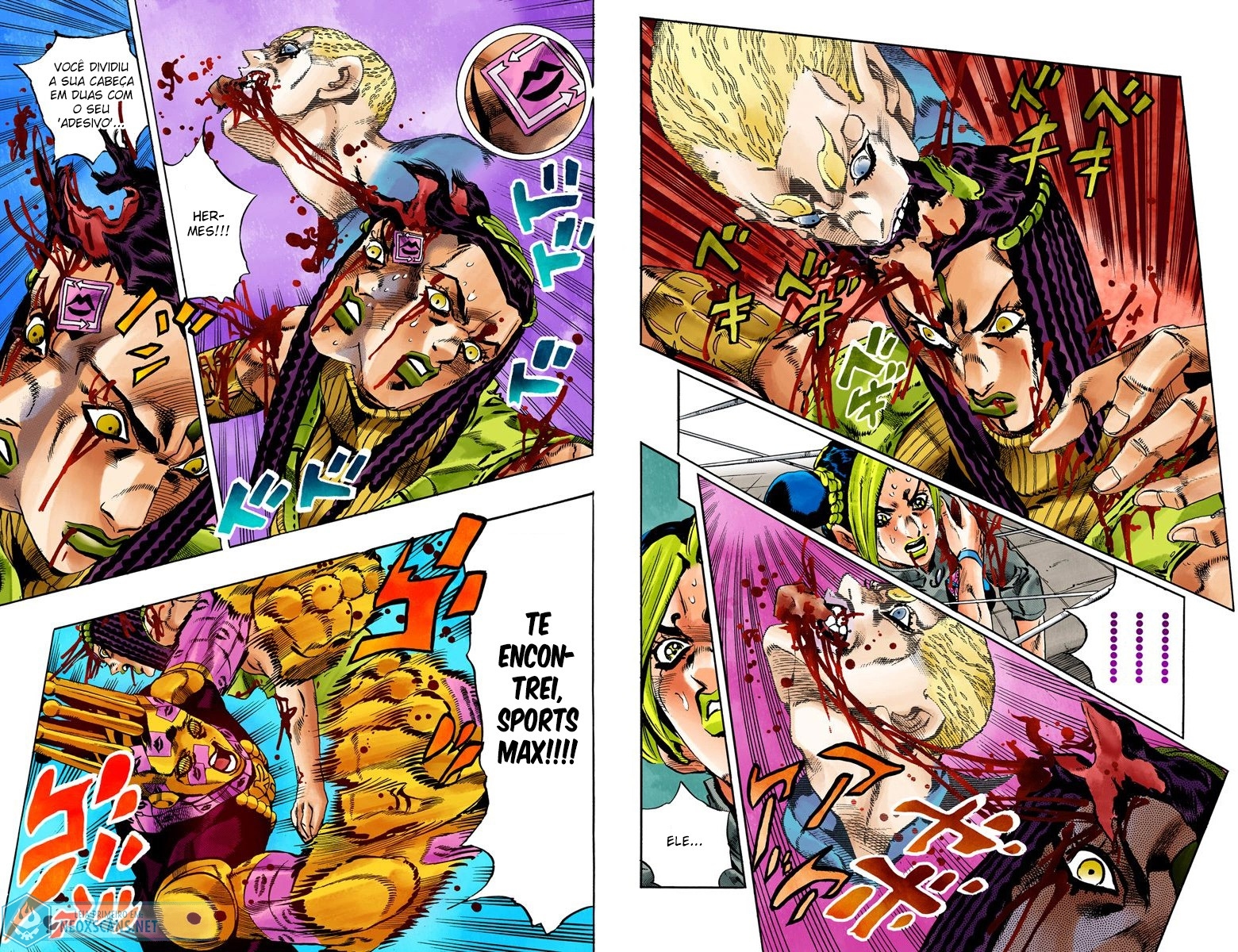 JoJo’s Bizarre Adventure Part 6: Stone Ocean (Colored Edition) Capítulo 57 Página 8