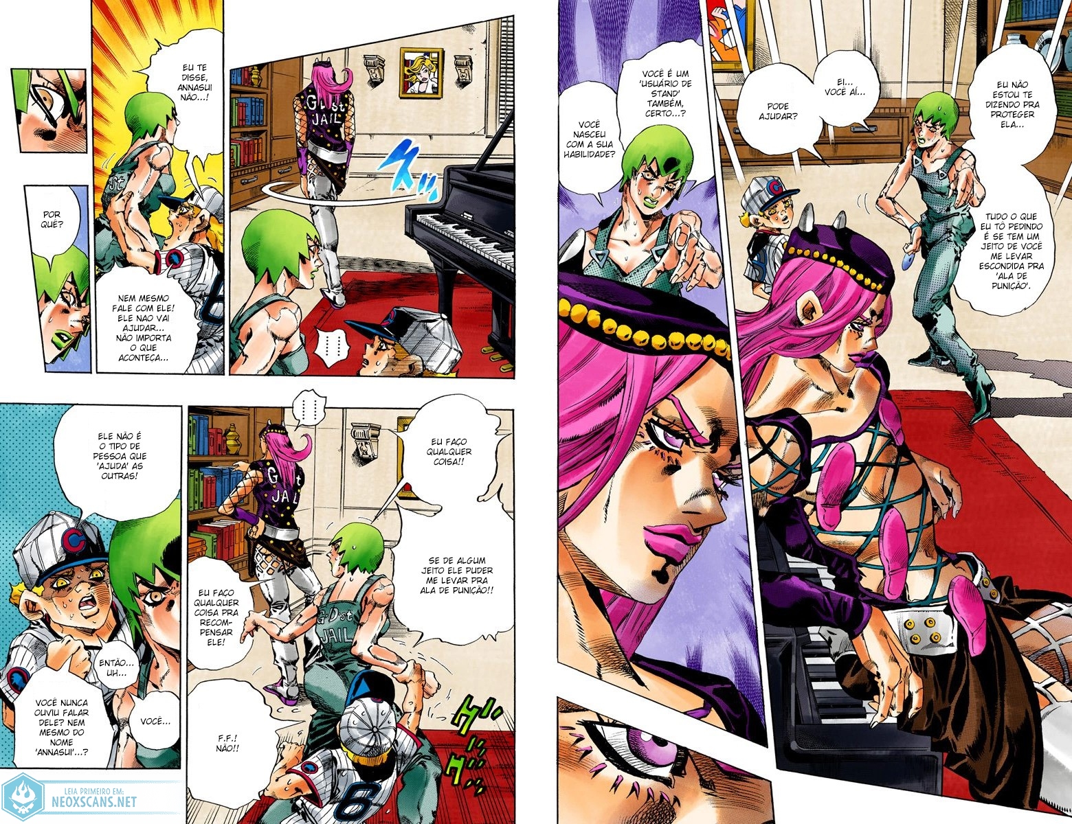 JoJo’s Bizarre Adventure Part 6: Stone Ocean (Colored Edition) Capítulo 59 Página 4