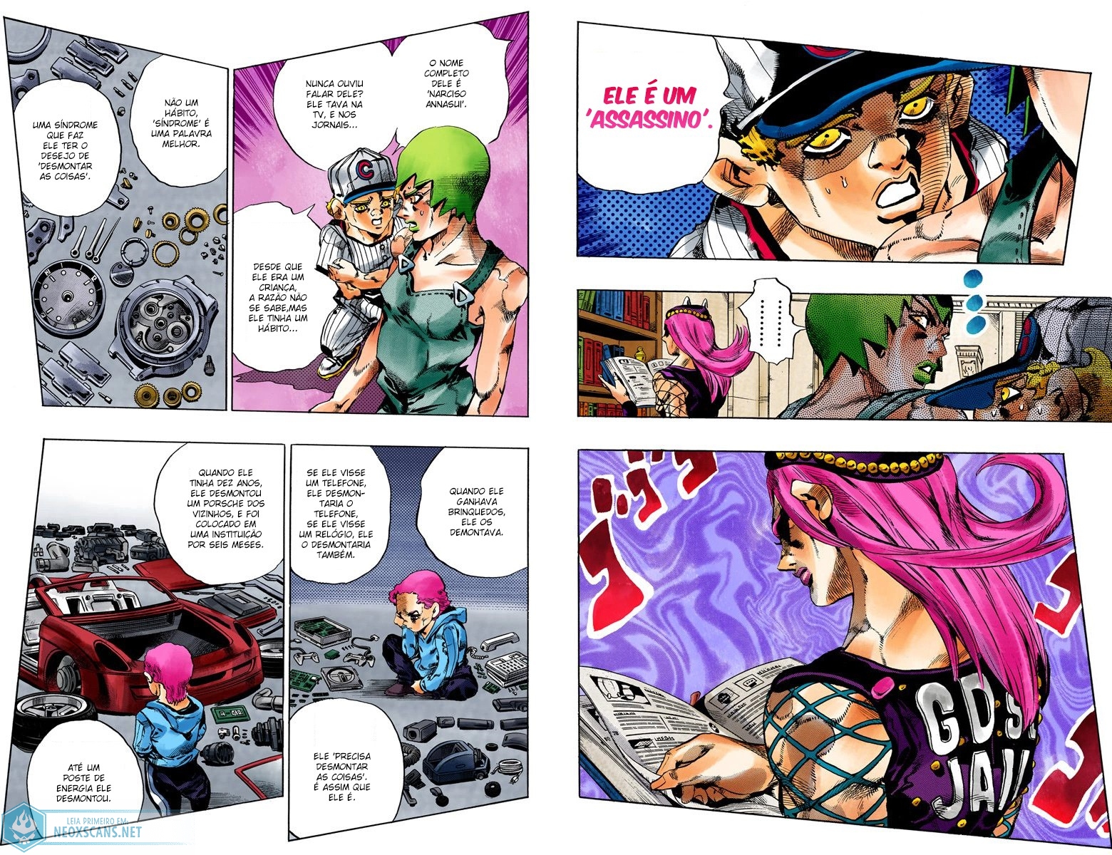 JoJo’s Bizarre Adventure Part 6: Stone Ocean (Colored Edition) Capítulo 59 Página 5