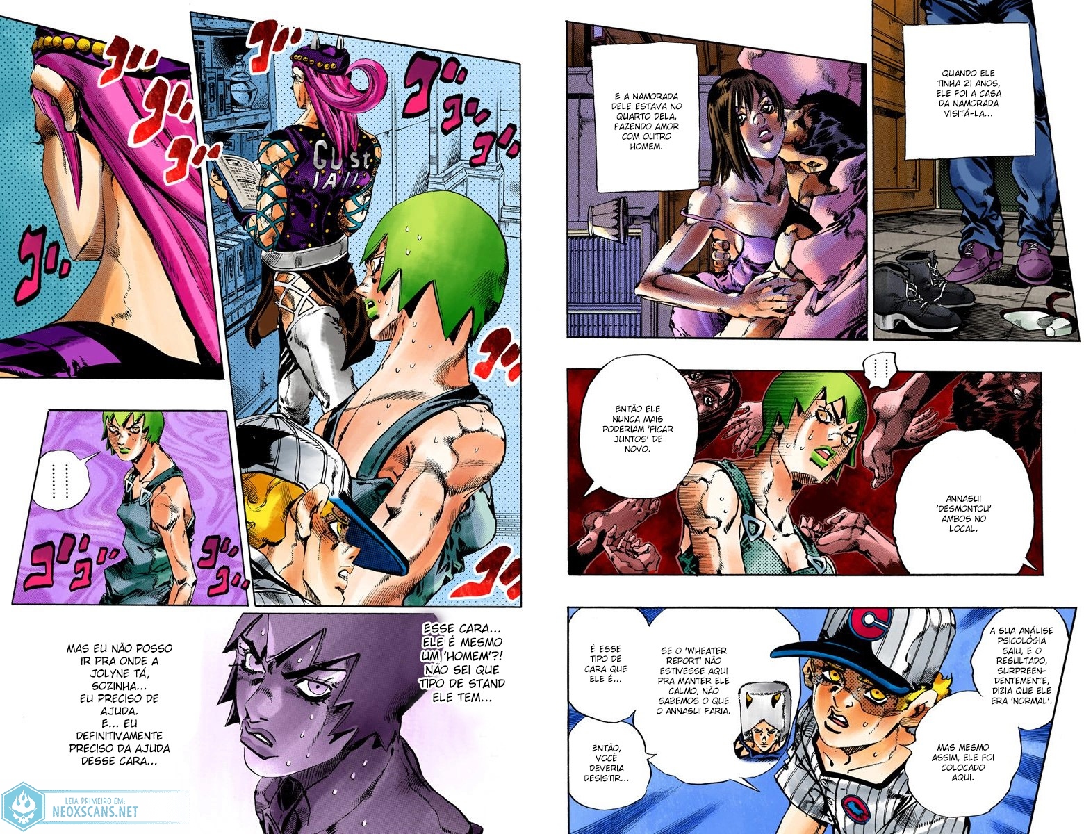 JoJo’s Bizarre Adventure Part 6: Stone Ocean (Colored Edition) Capítulo 59 Página 6