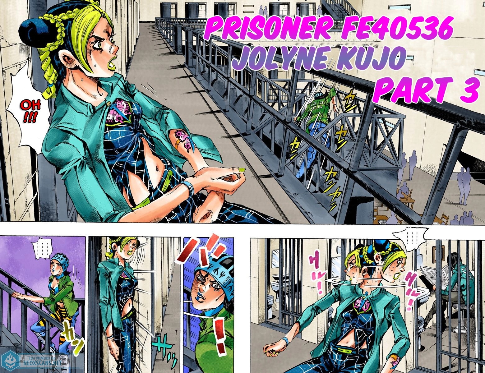 JoJo’s Bizarre Adventure Part 6: Stone Ocean (Colored Edition) Capítulo 6 Página 3