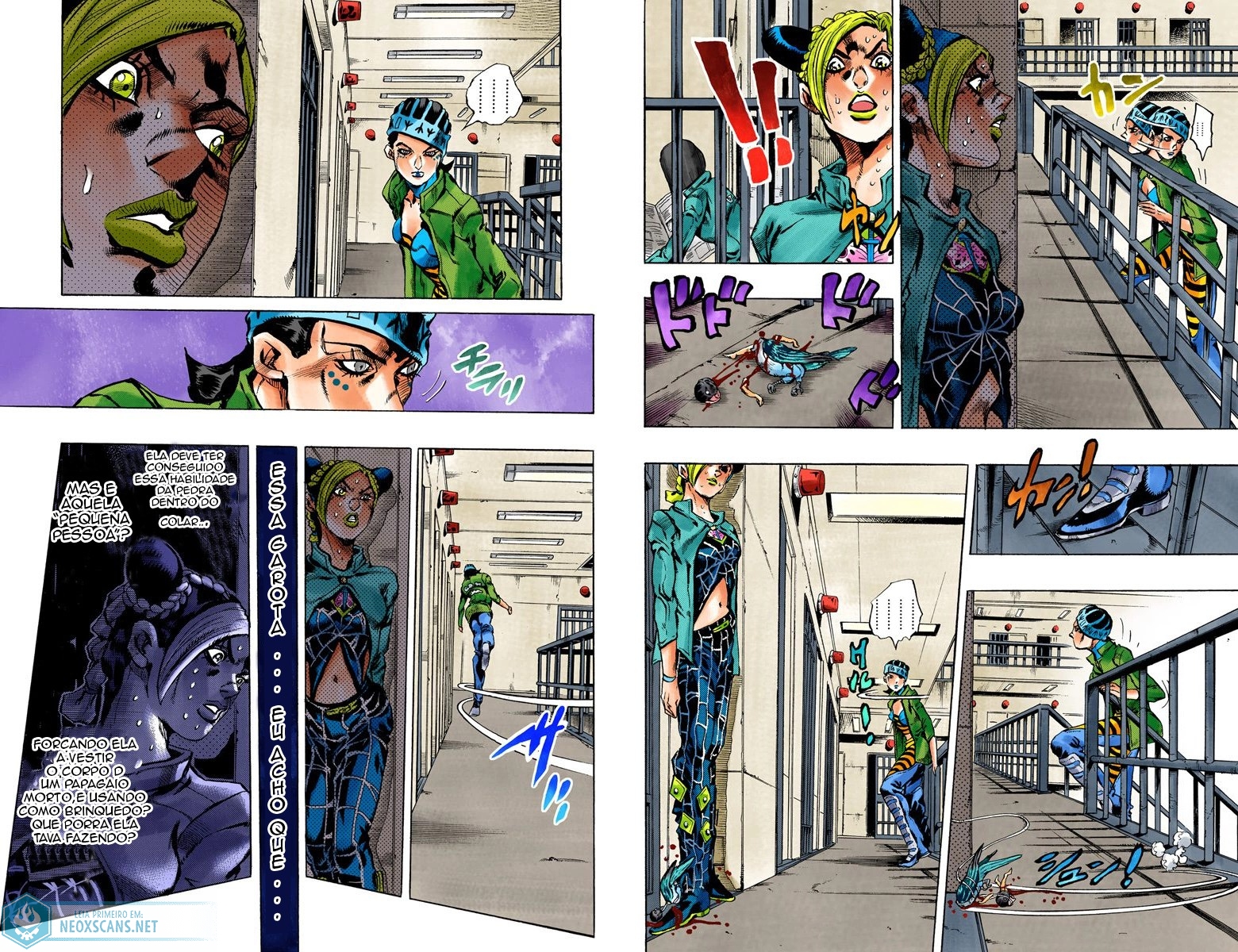 JoJo’s Bizarre Adventure Part 6: Stone Ocean (Colored Edition) Capítulo 6 Página 4
