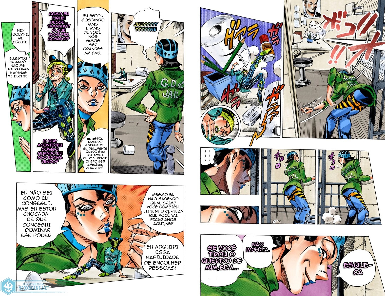 JoJo’s Bizarre Adventure Part 6: Stone Ocean (Colored Edition) Capítulo 6 Página 7