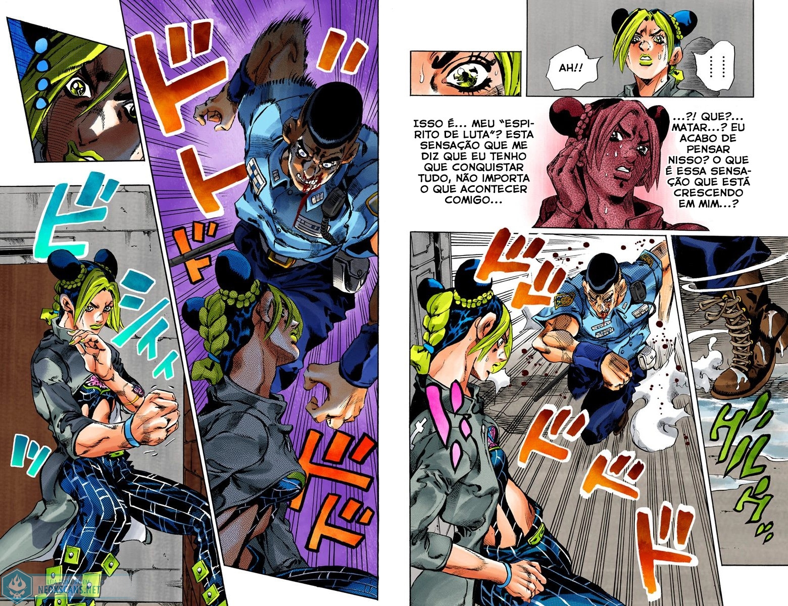 JoJo’s Bizarre Adventure Part 6: Stone Ocean (Colored Edition) Capítulo 61 Página 8