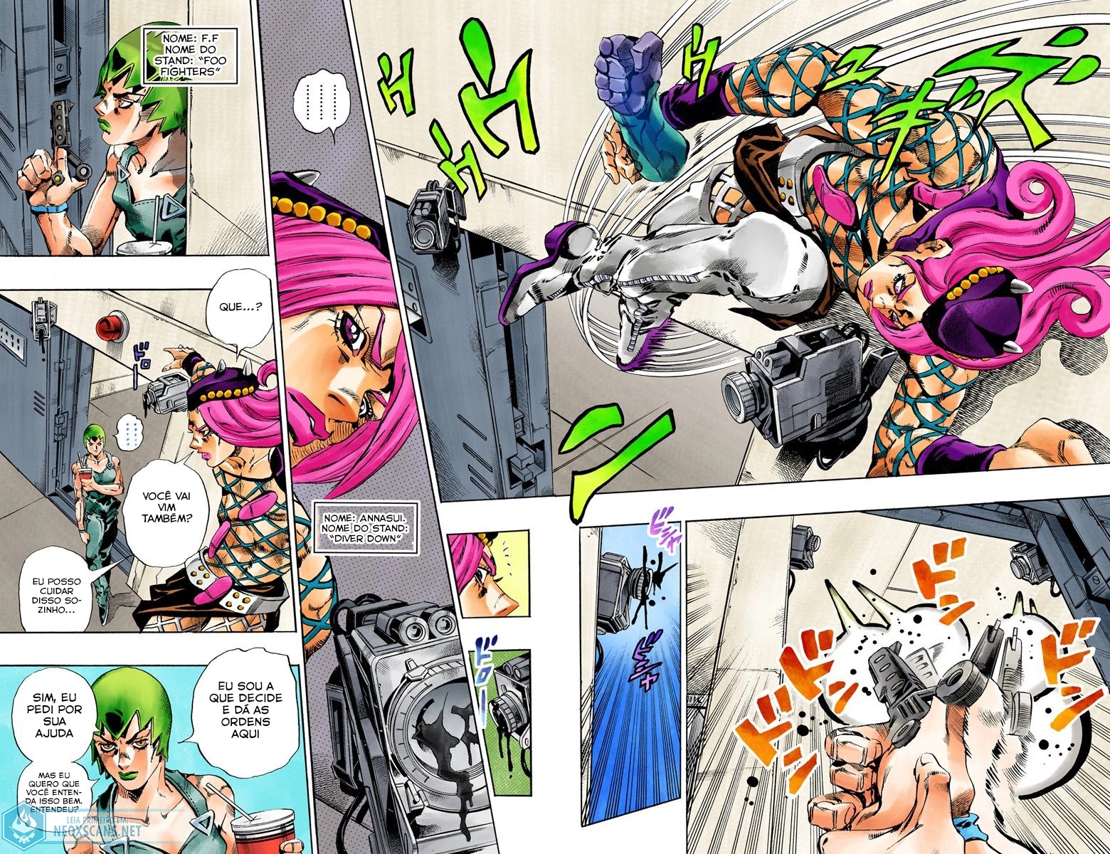 JoJo’s Bizarre Adventure Part 6: Stone Ocean (Colored Edition) Capítulo 62 Página 4