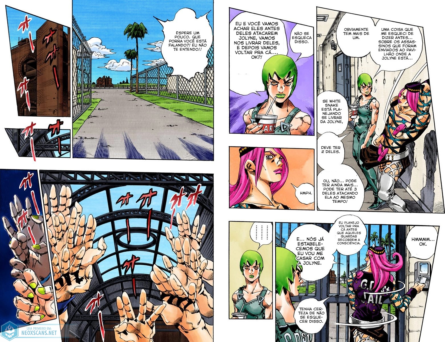JoJo’s Bizarre Adventure Part 6: Stone Ocean (Colored Edition) Capítulo 62 Página 5
