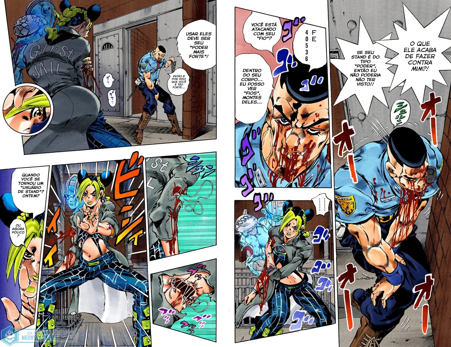 JoJo’s Bizarre Adventure Part 6: Stone Ocean (Colored Edition) Capítulo 63 Página 4