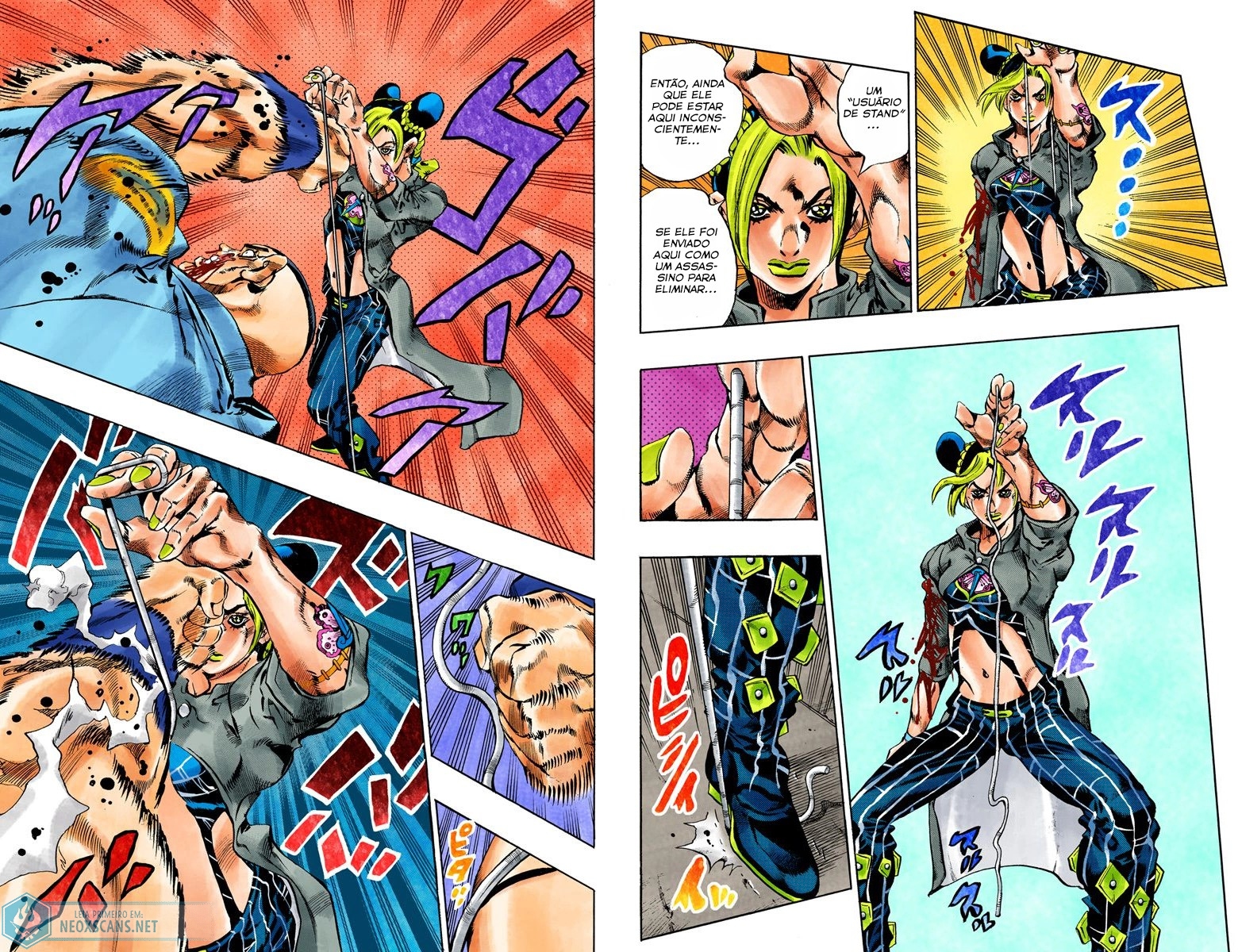 JoJo’s Bizarre Adventure Part 6: Stone Ocean (Colored Edition) Capítulo 63 Página 7