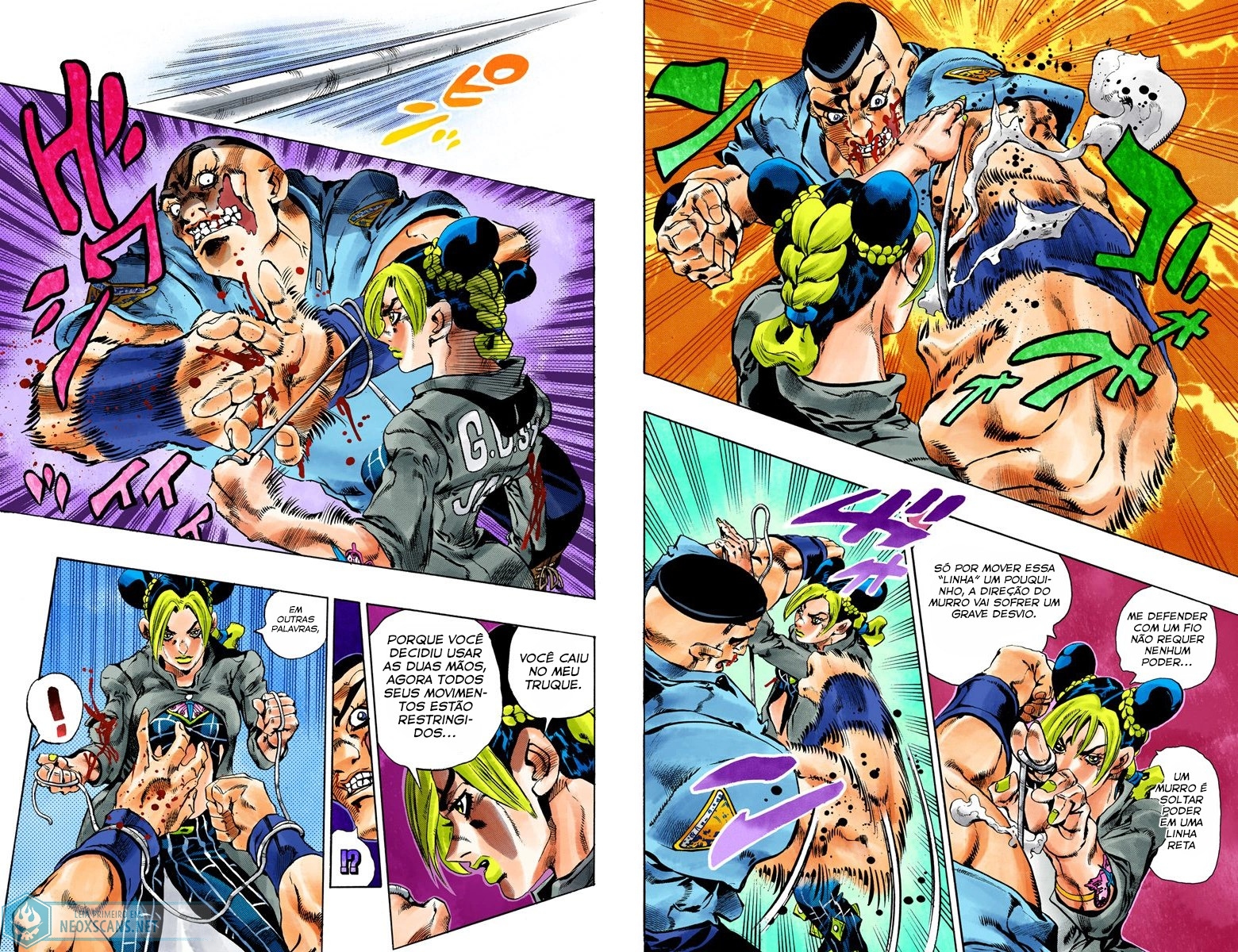 JoJo’s Bizarre Adventure Part 6: Stone Ocean (Colored Edition) Capítulo 63 Página 8