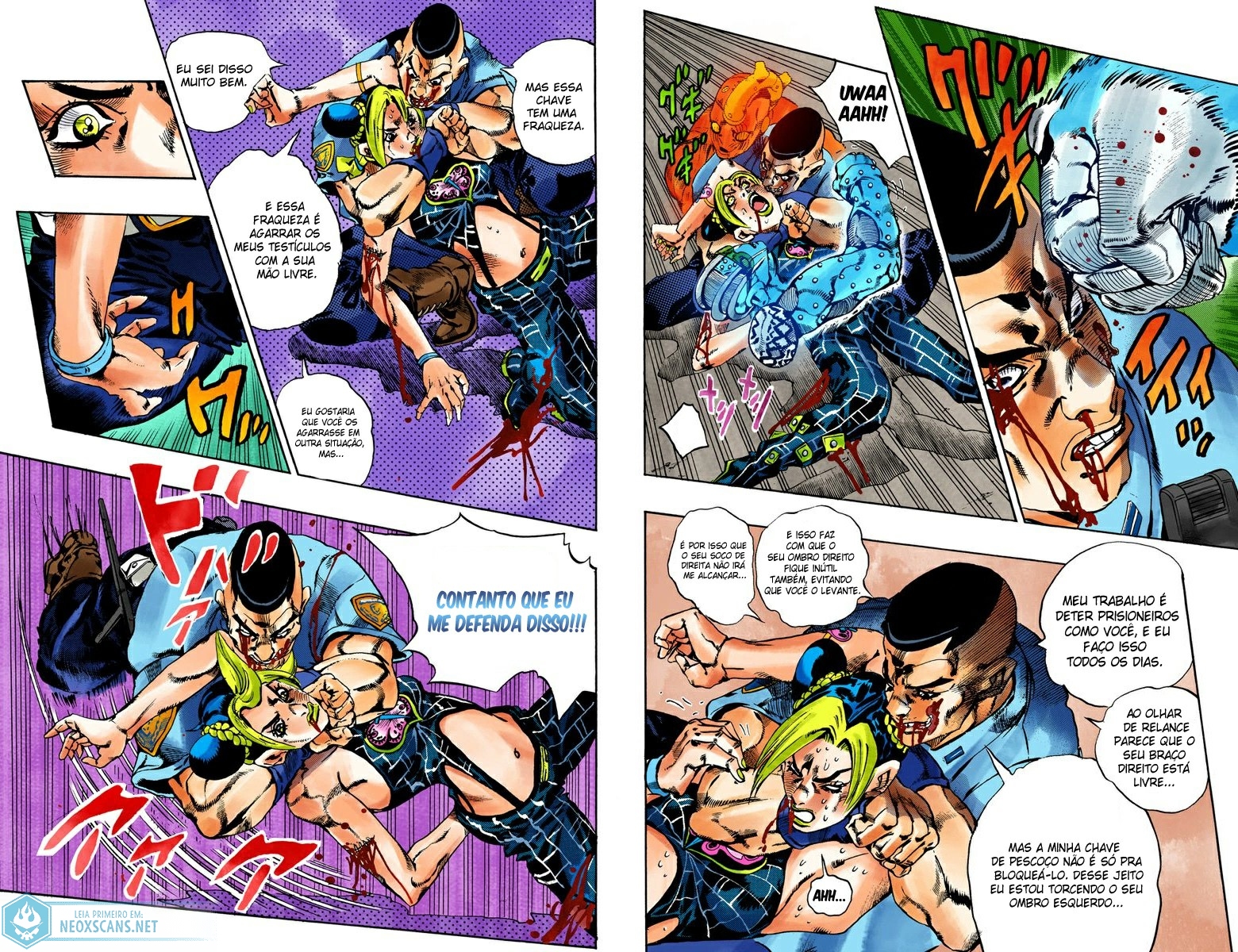 JoJo’s Bizarre Adventure Part 6: Stone Ocean (Colored Edition) Capítulo 64 Página 4